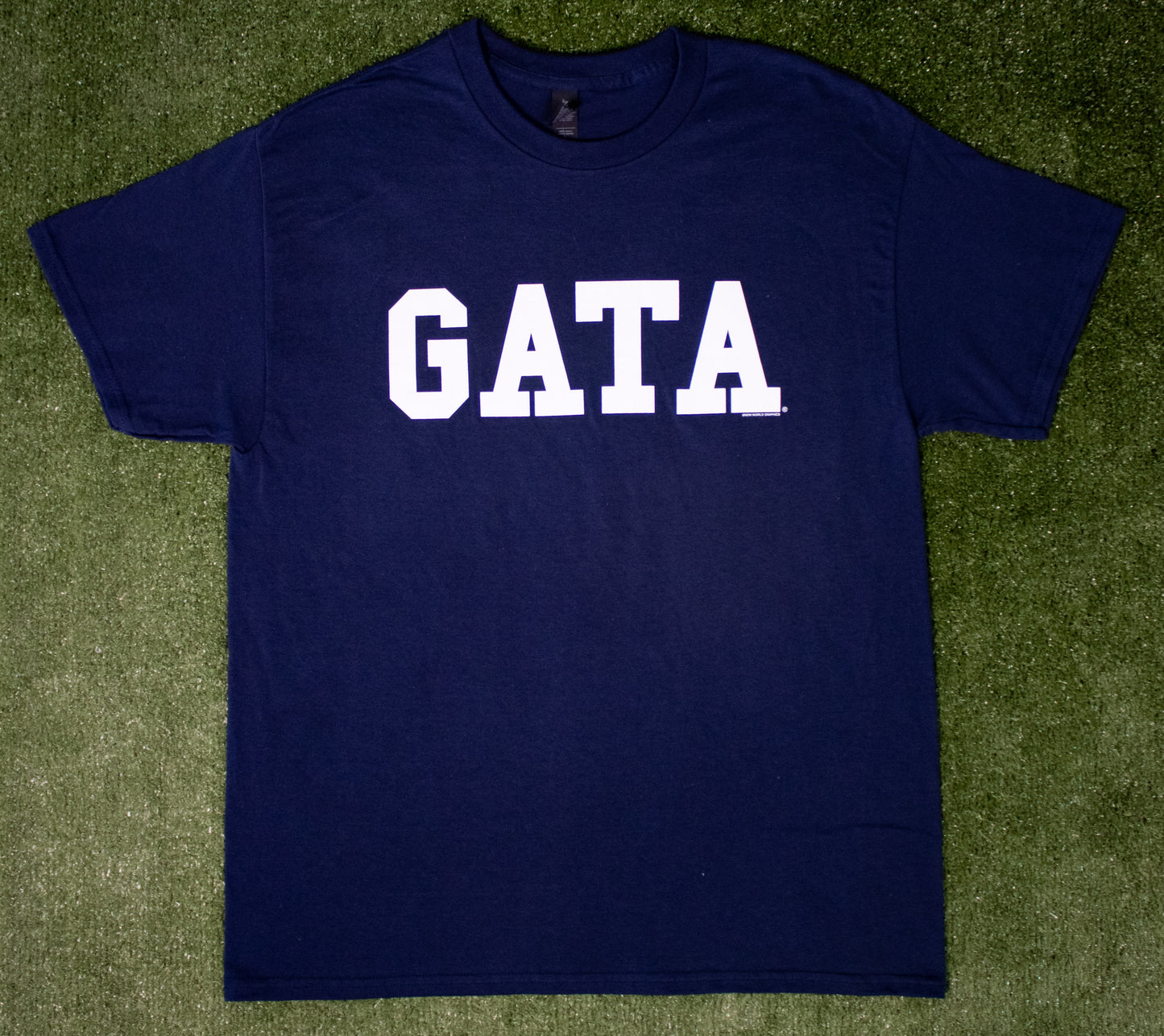 Classic GATA Short Sleeve Performance Tee - NAVY
