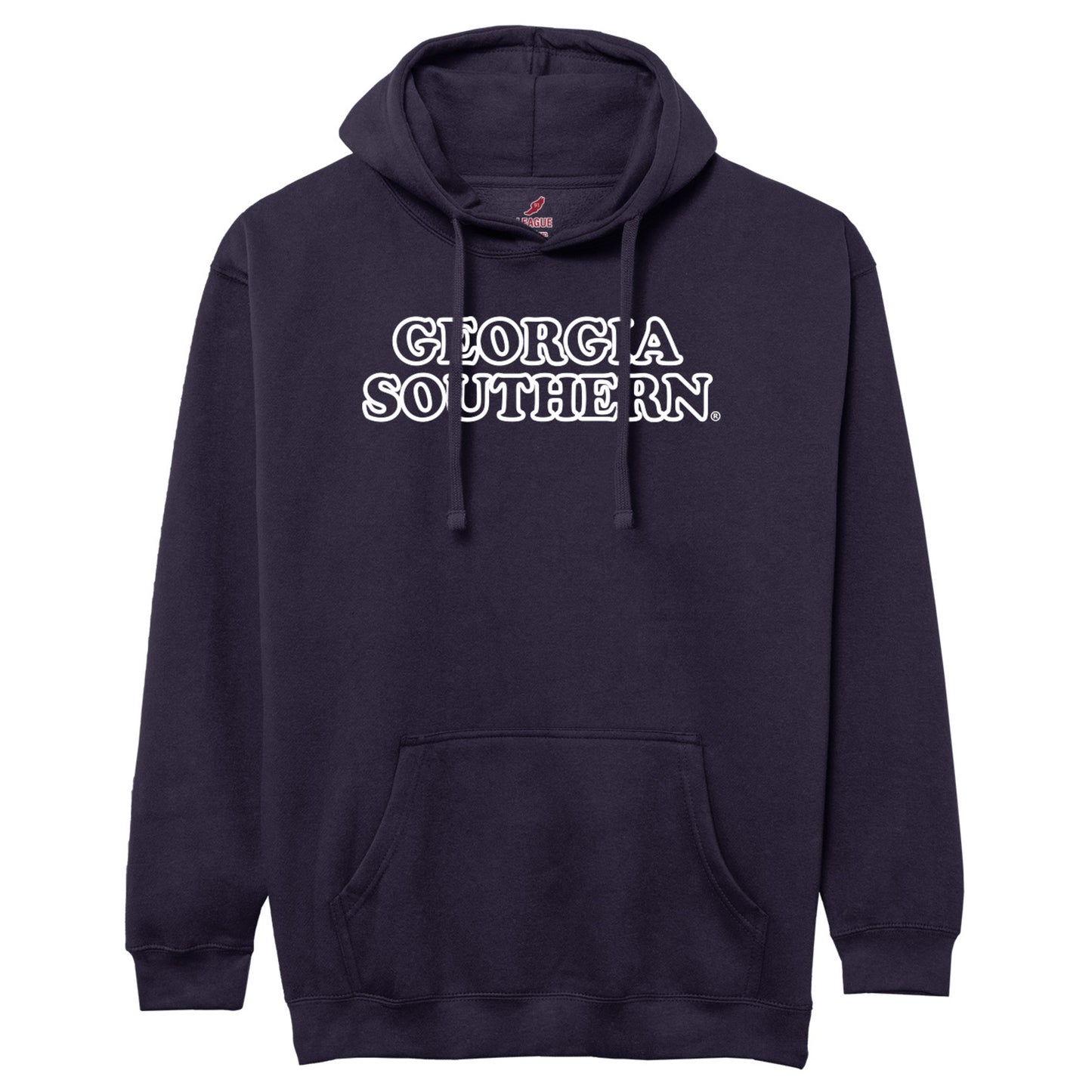 League Essential Hoodie 2.0 - Navy - 3D Puff Embroidery