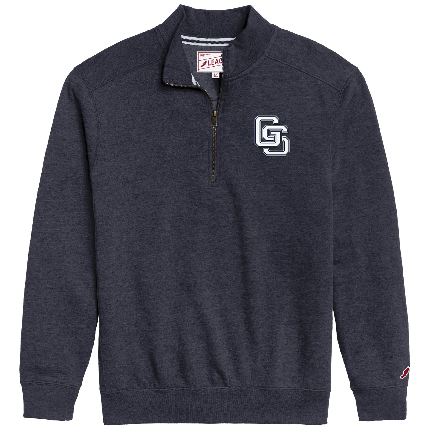 LEAGUE Heritage 1/4 Zip - Retro Interlocking GS