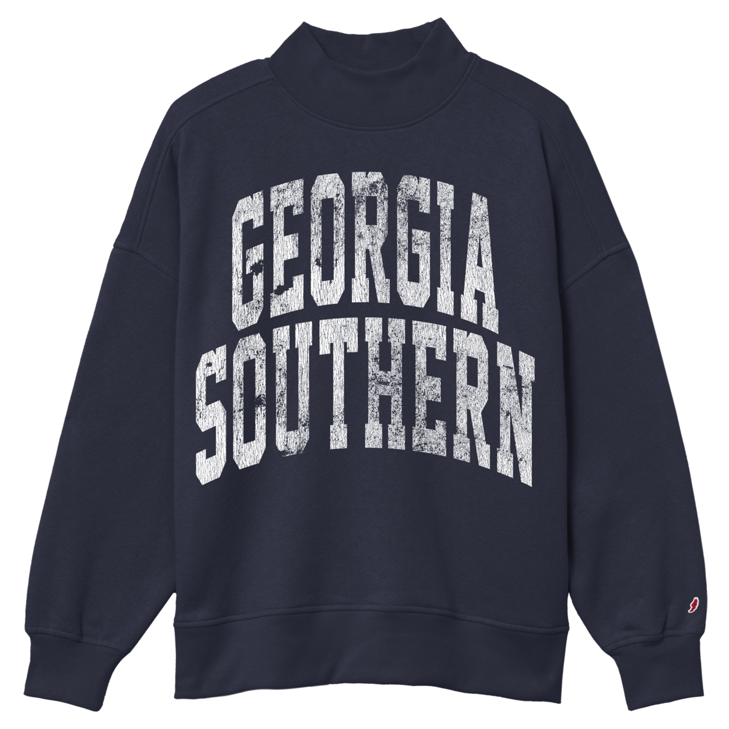 LEAGUE - Ladies Diana MOCK NECK - NAVY – Southern Exchange Company