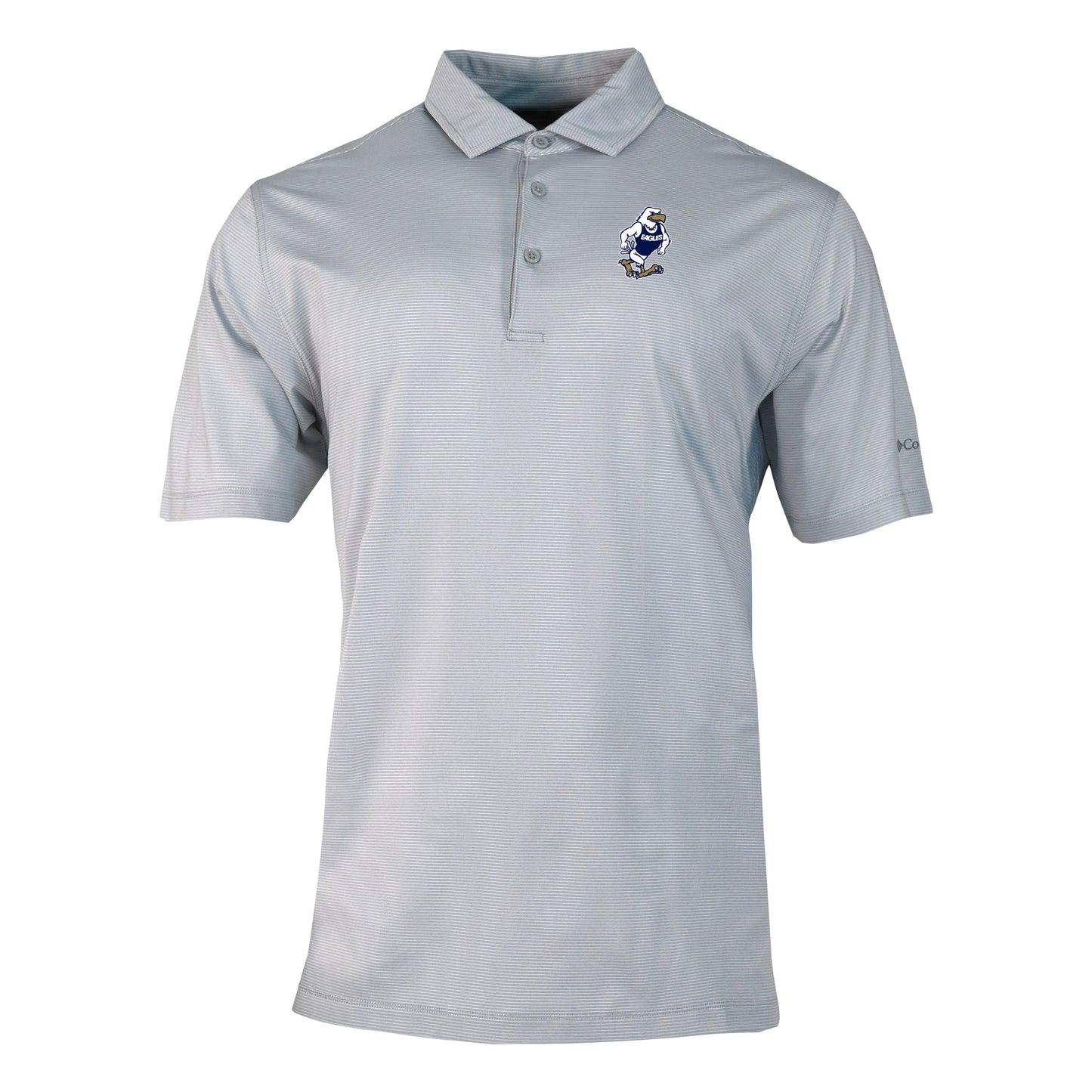 Columbia Club Double Hit Polo - Cool Grey