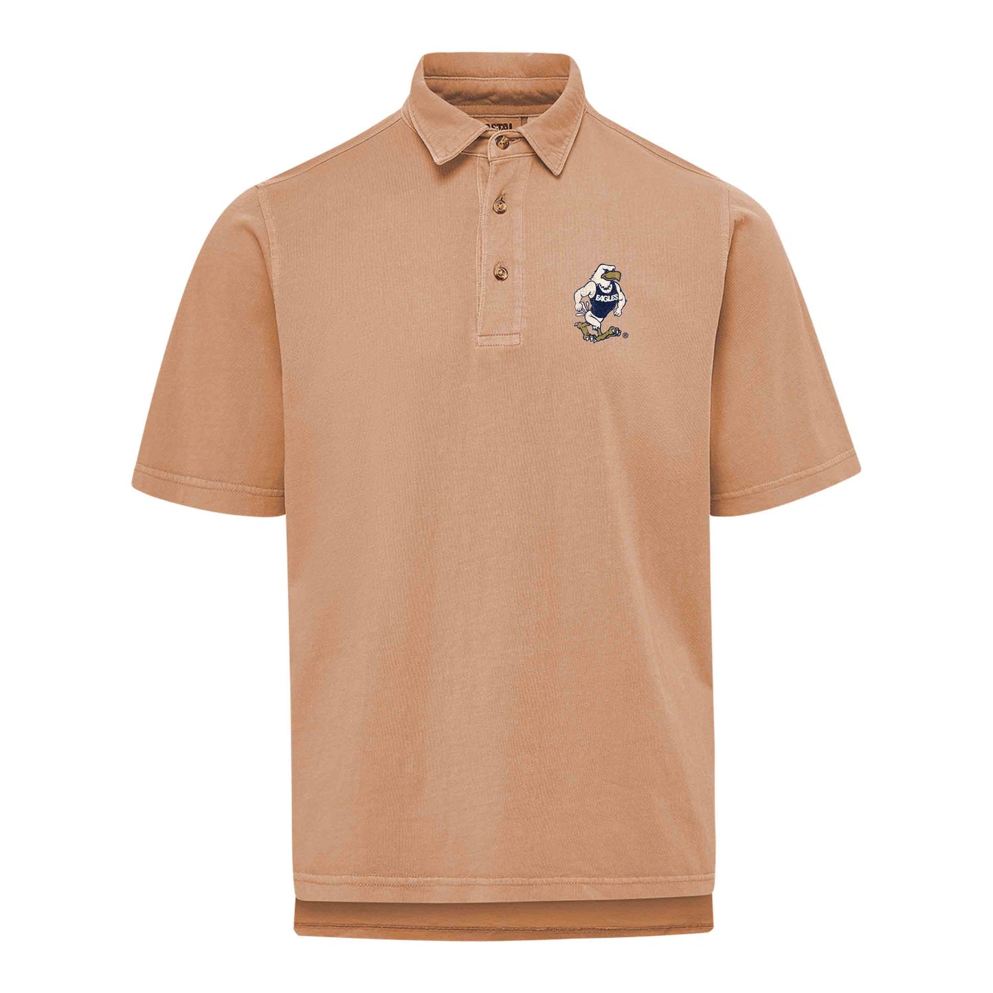 Coastal Color Cotton Polo - Desert Sands