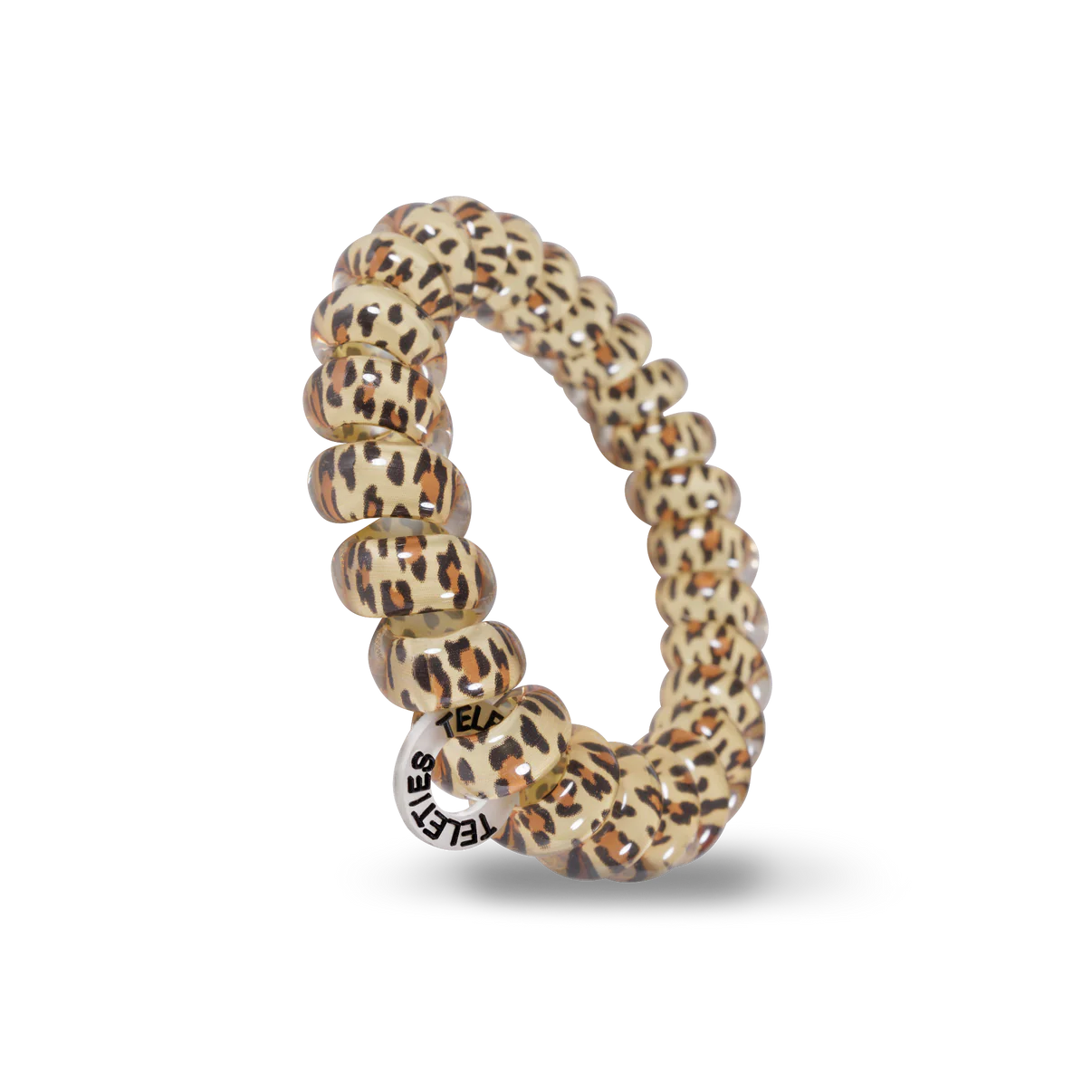 TELETIES - Large Hair Ties (3 pack) - Leopard Print