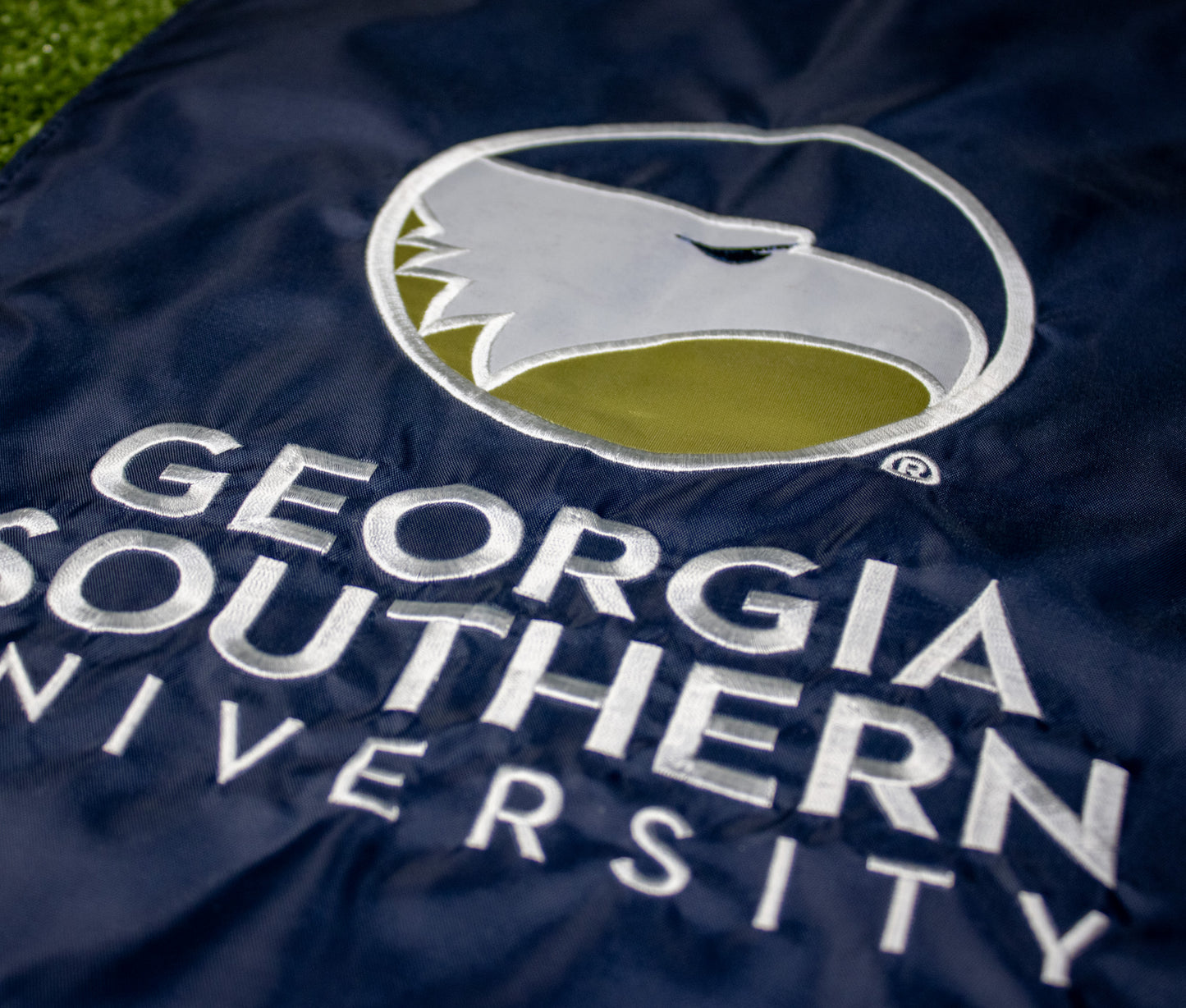 Garden Flag - Applique Academic Eagle - 2 Sided