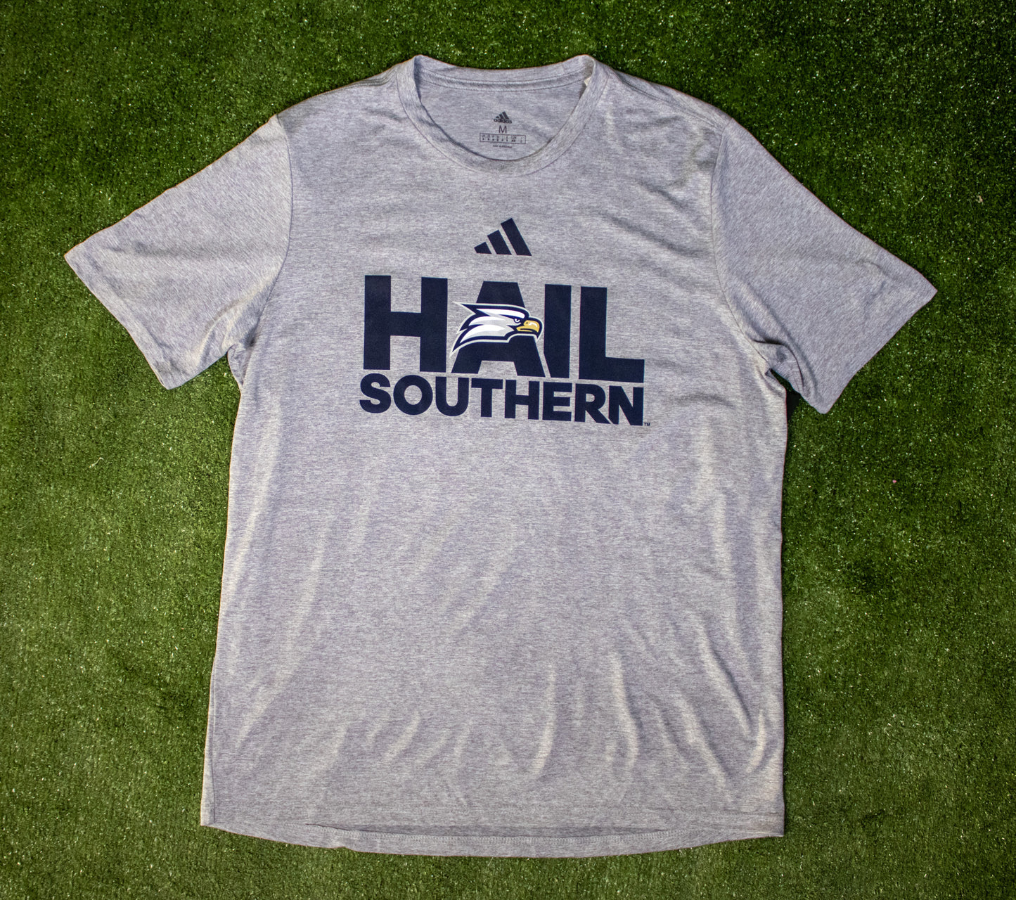 ADIDAS - CREATOR Performance Short Sleeve Tee - HAIL SOUTHERN - Heather Grey