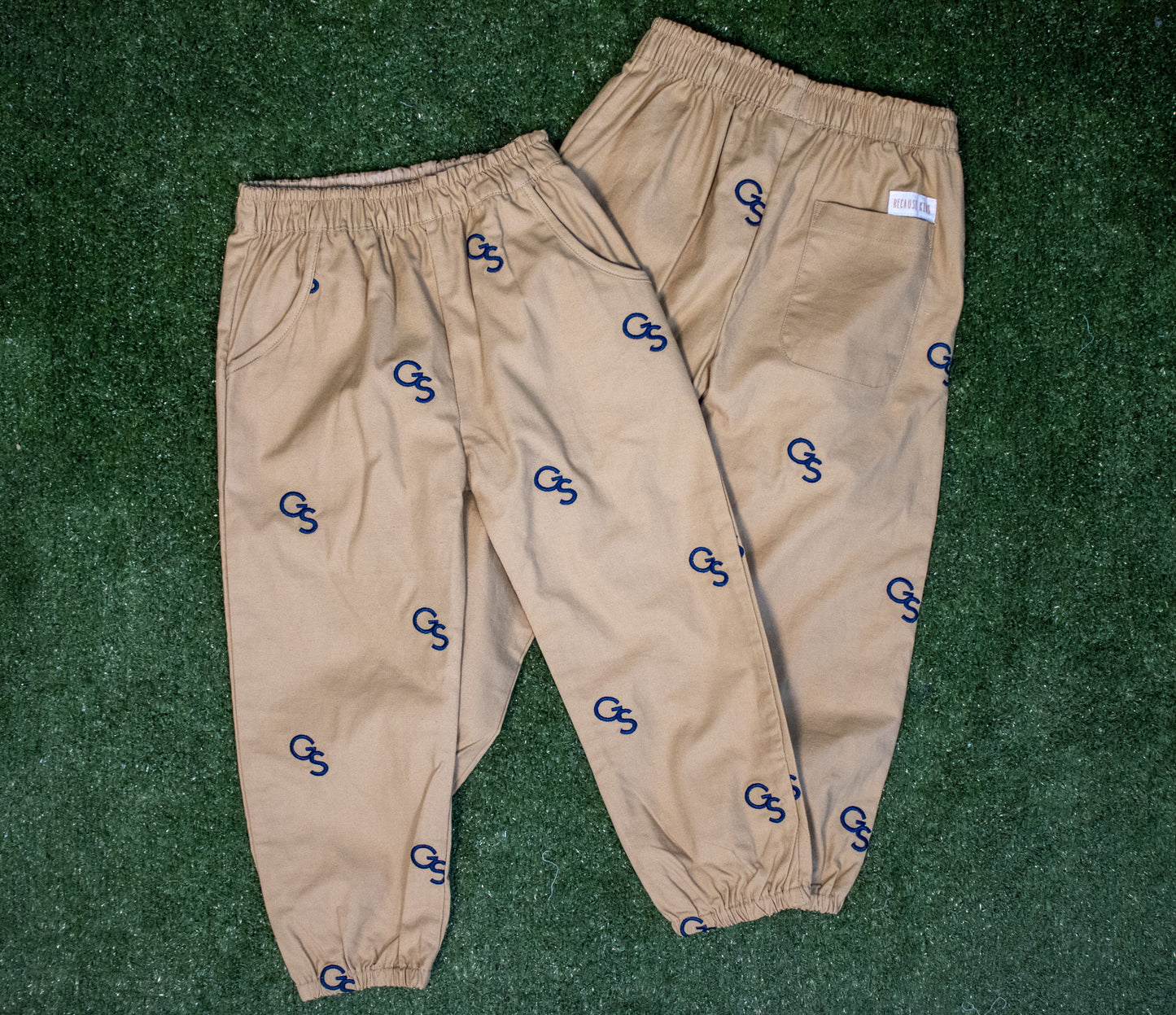 Because Kids - Boys Repeat Pattern Joggers