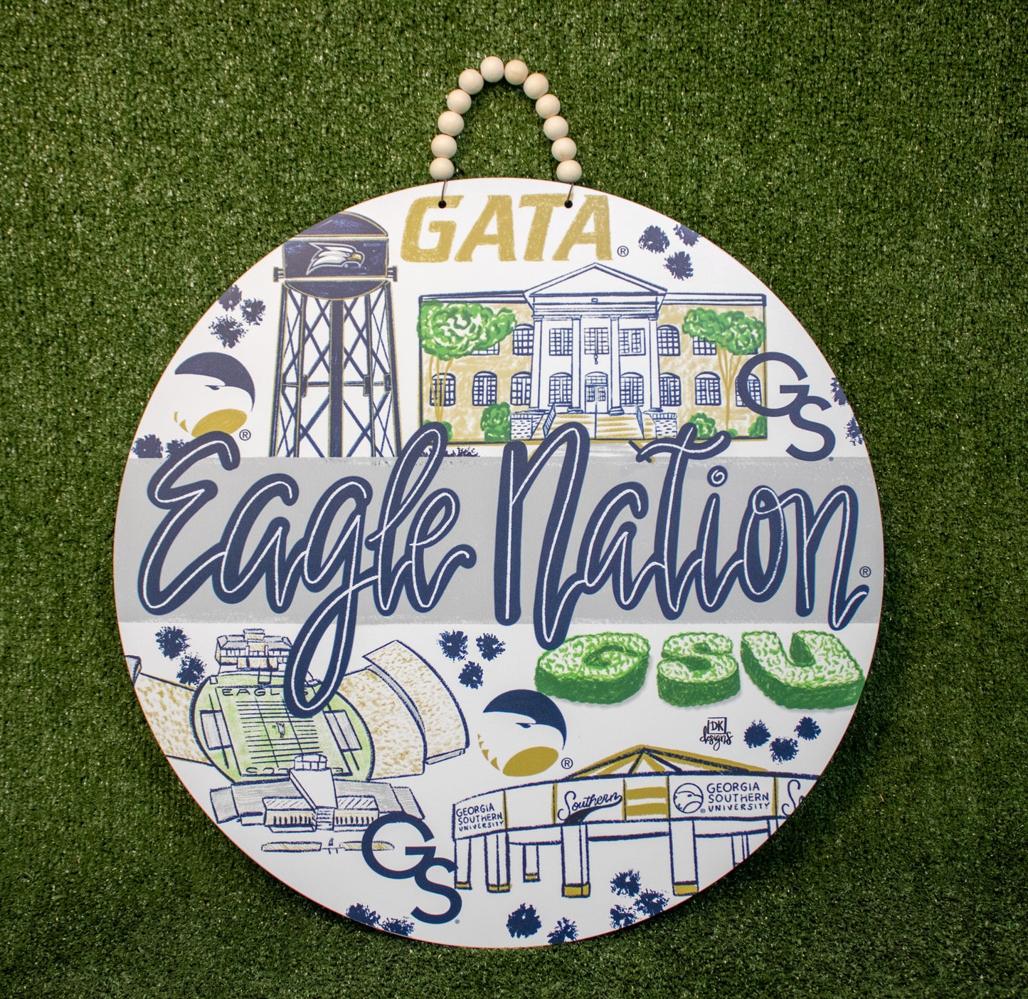 Door Hanger Southern Scape by DK Designs