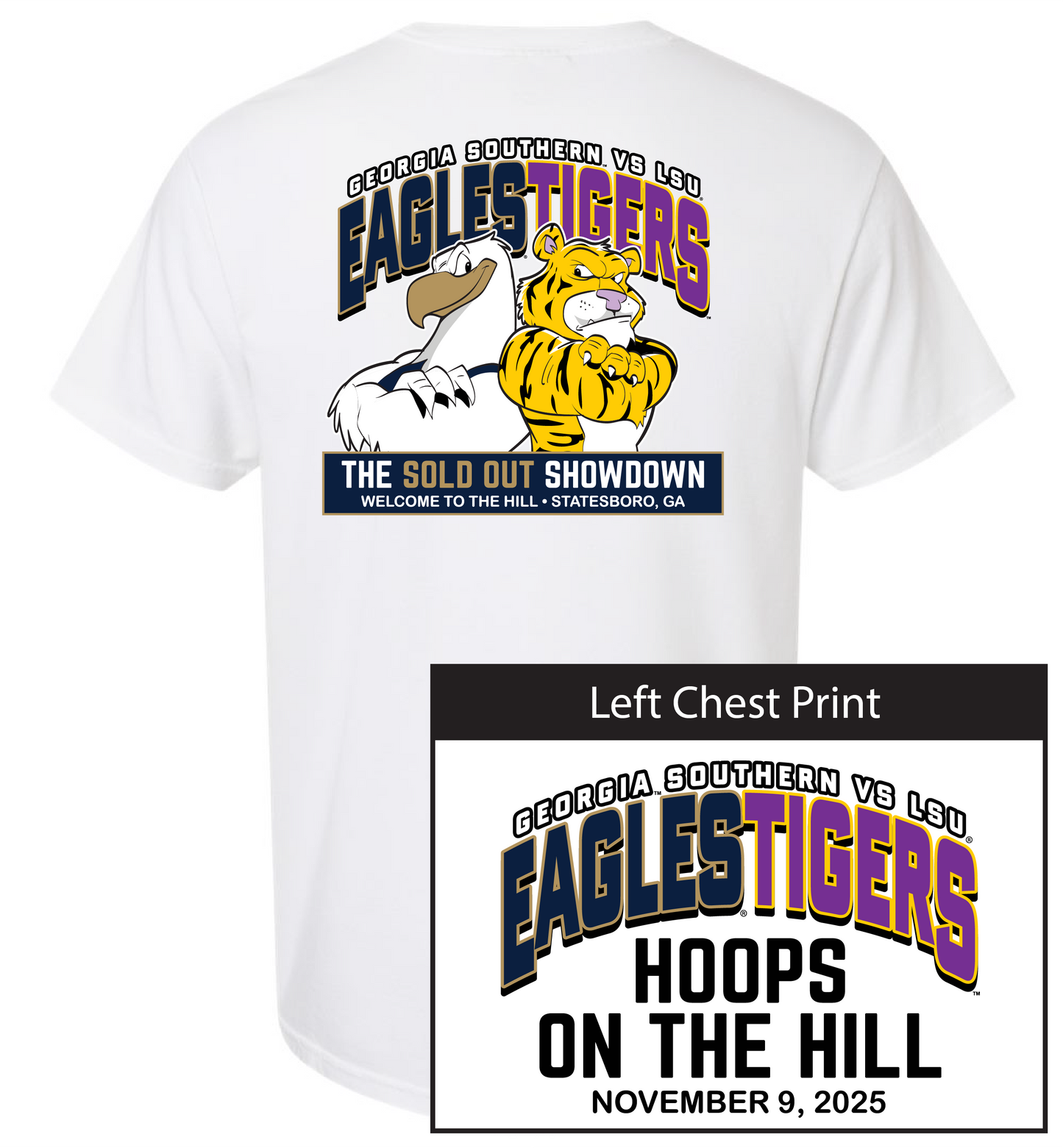 YOUTH BASKETBALL - EAGLES VS TIGERS Tee