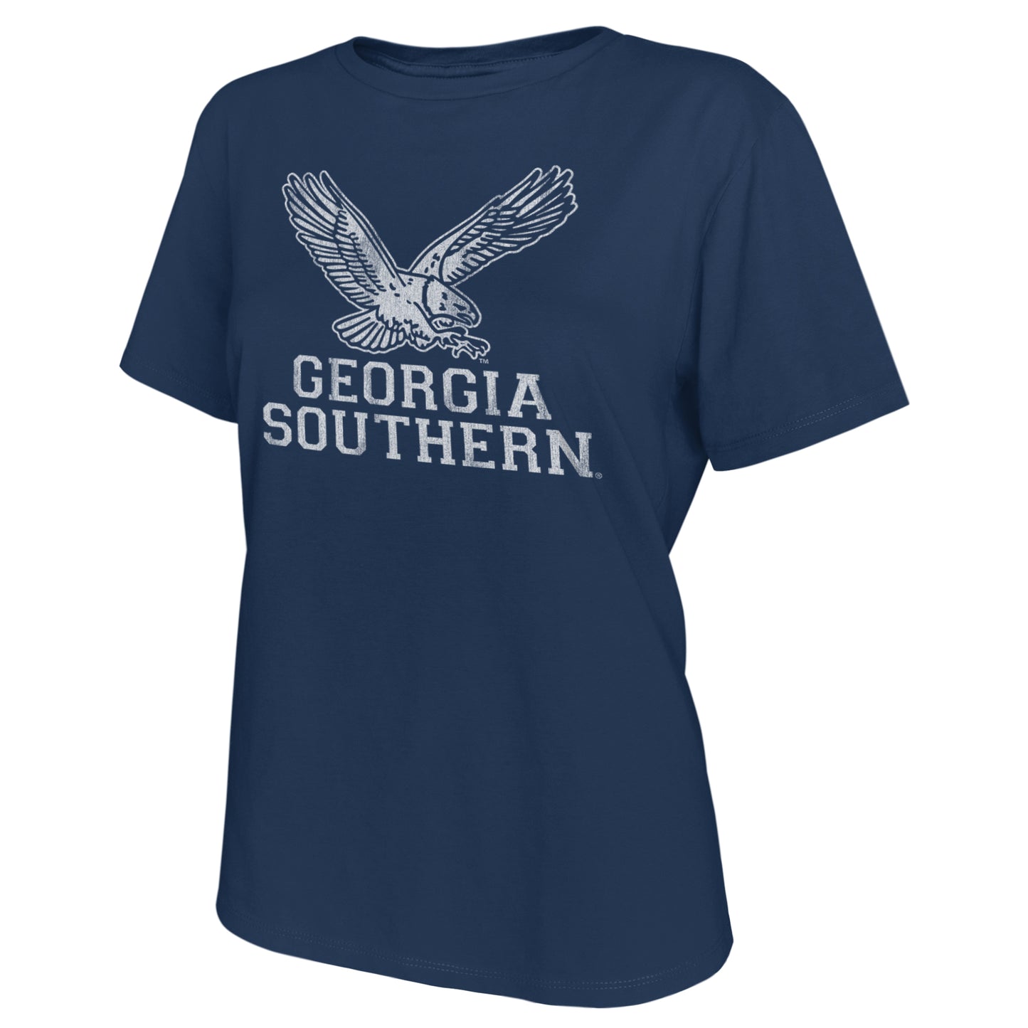 Retro Brand - Ladies Vintage Tee - Triblend Navy