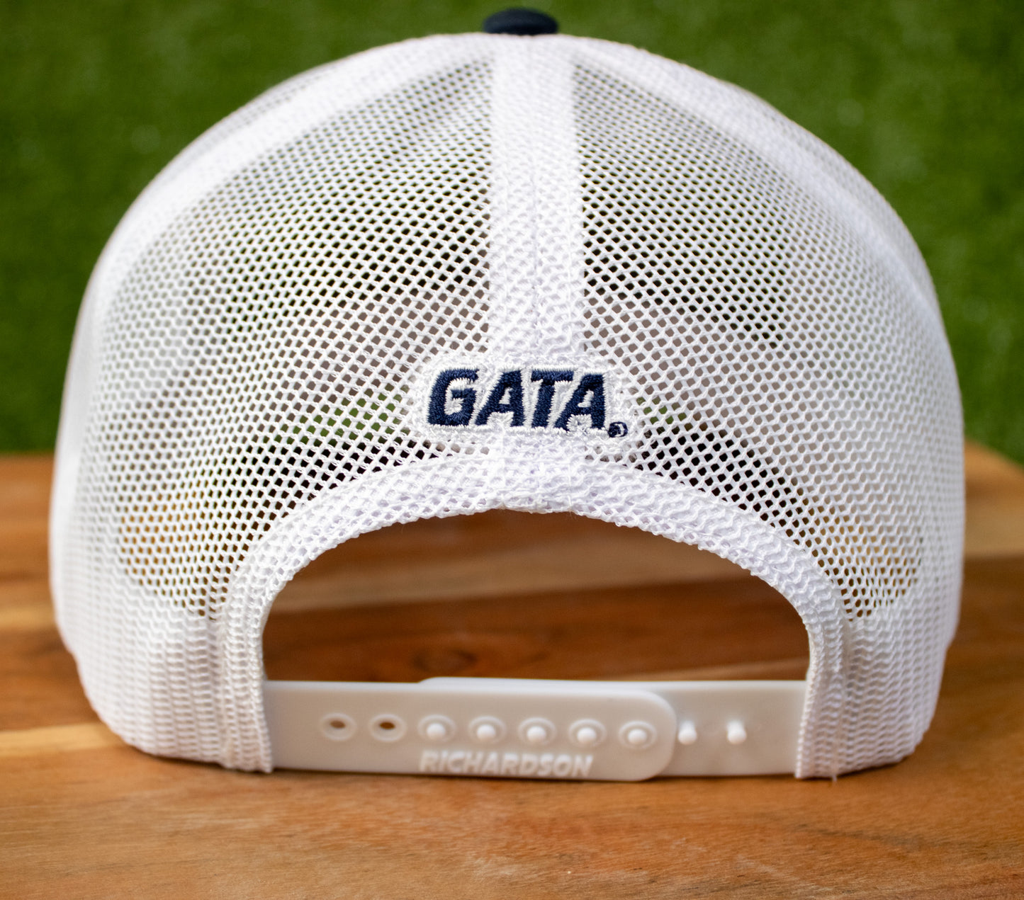 Richardson 112 - GS Golf Flag Patch - NAVY/White Mesh