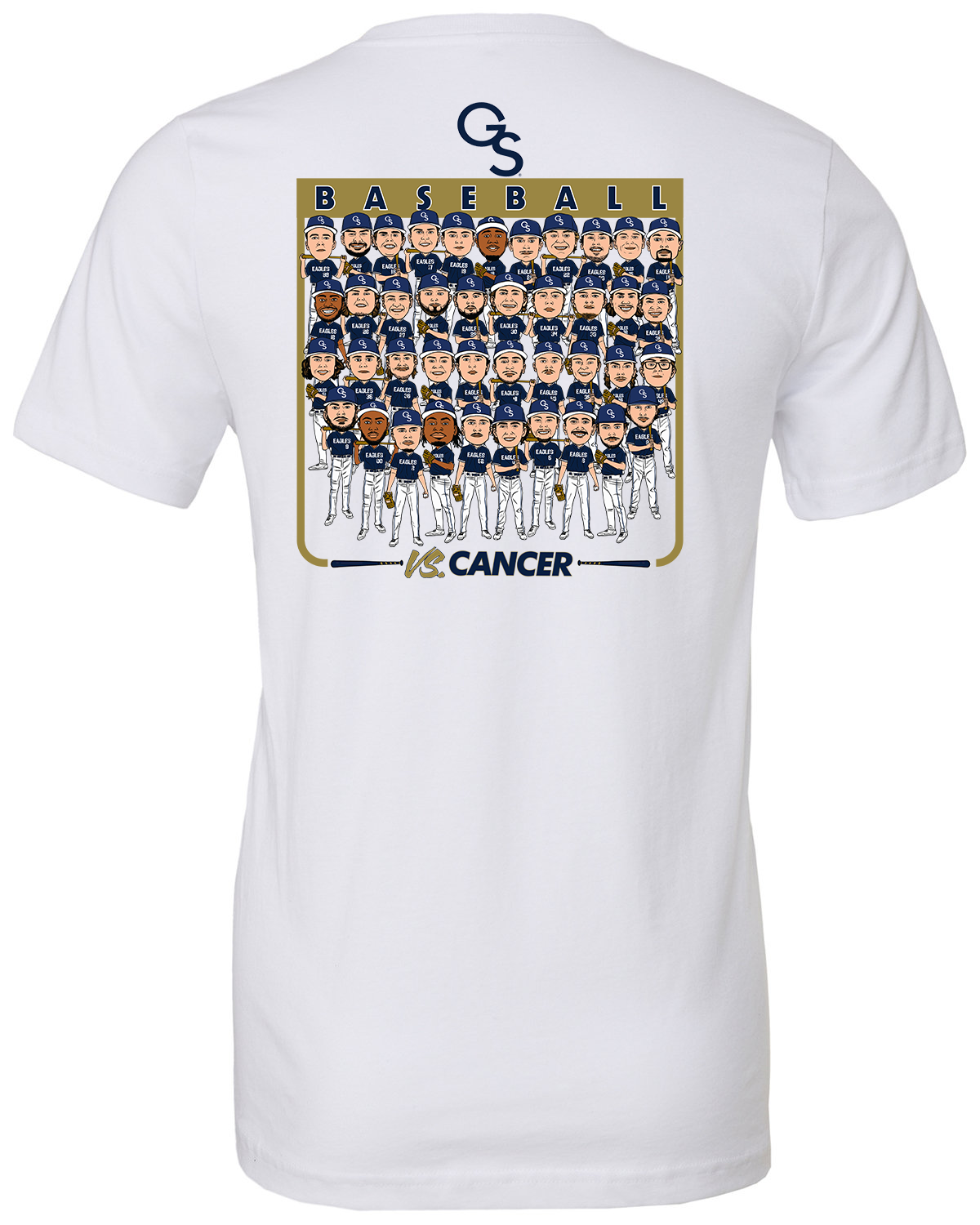 **SALE** YOUTH GS BASEBALL vs Cancer - Official Player's NIL Tee
