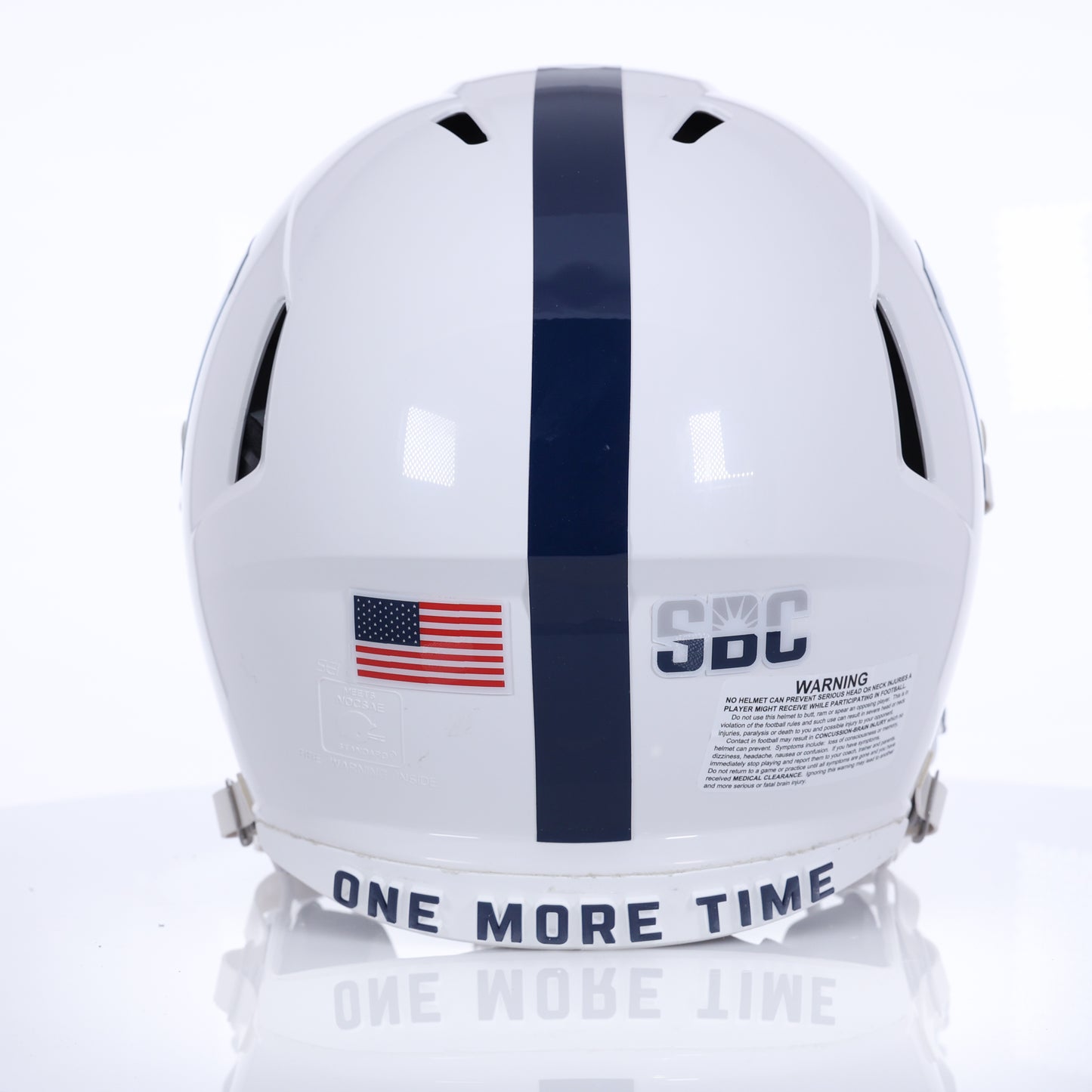 AUTHENTIC FULL SIZE SPEED FOOTBALL HELMET - 2024 WHITE OUT