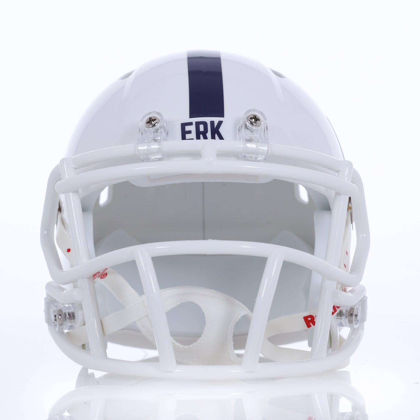 MINI FOOTBALL HELMET COLLECTABLE - 2024 WHITE OUT