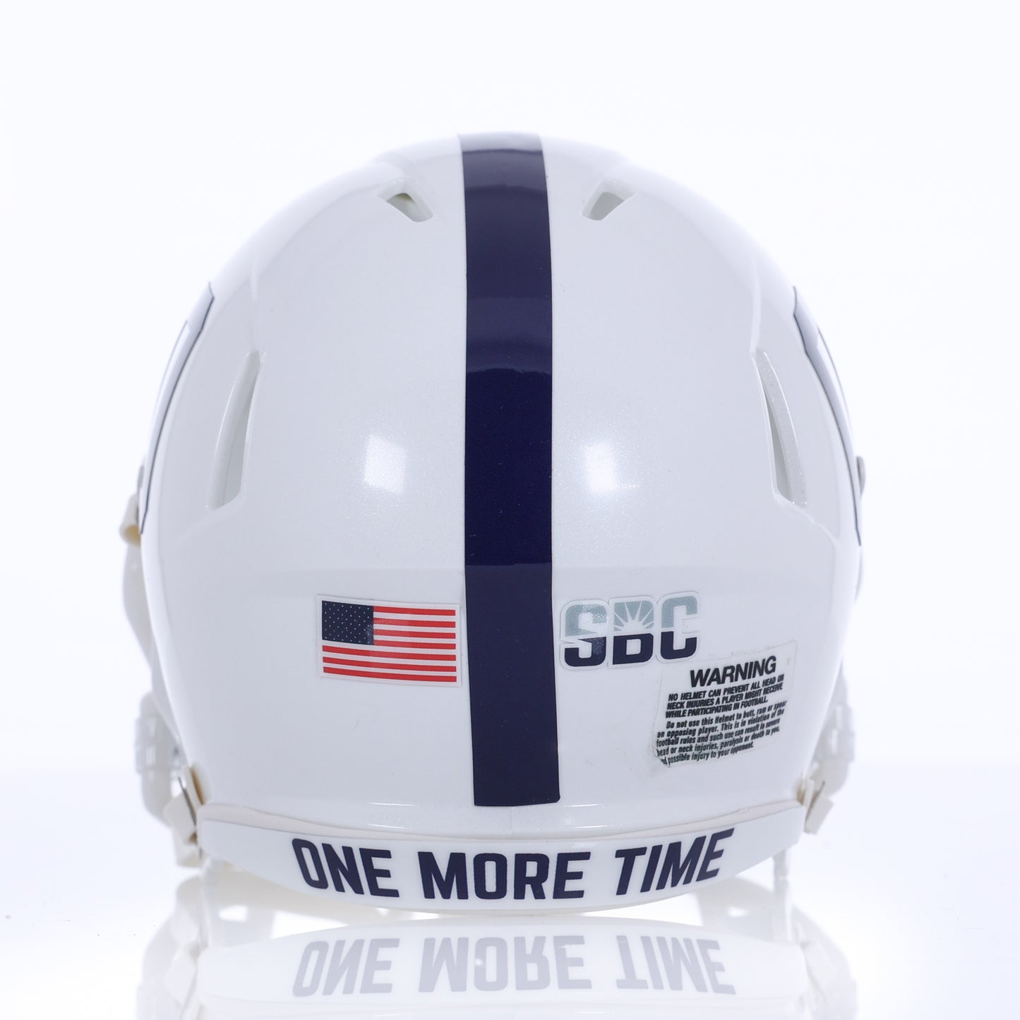 MINI FOOTBALL HELMET COLLECTABLE - 2024 WHITE OUT