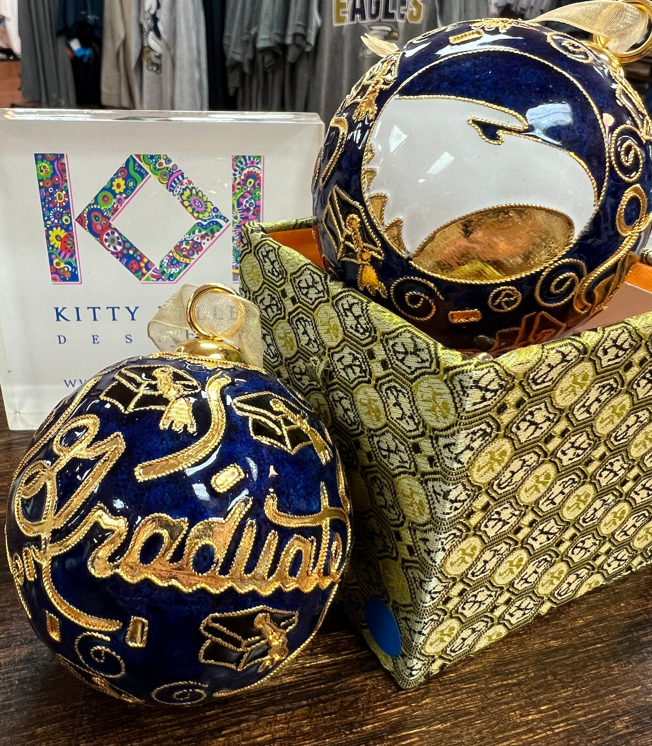Kitty Keller Cloisonne GRADUATE Ornament