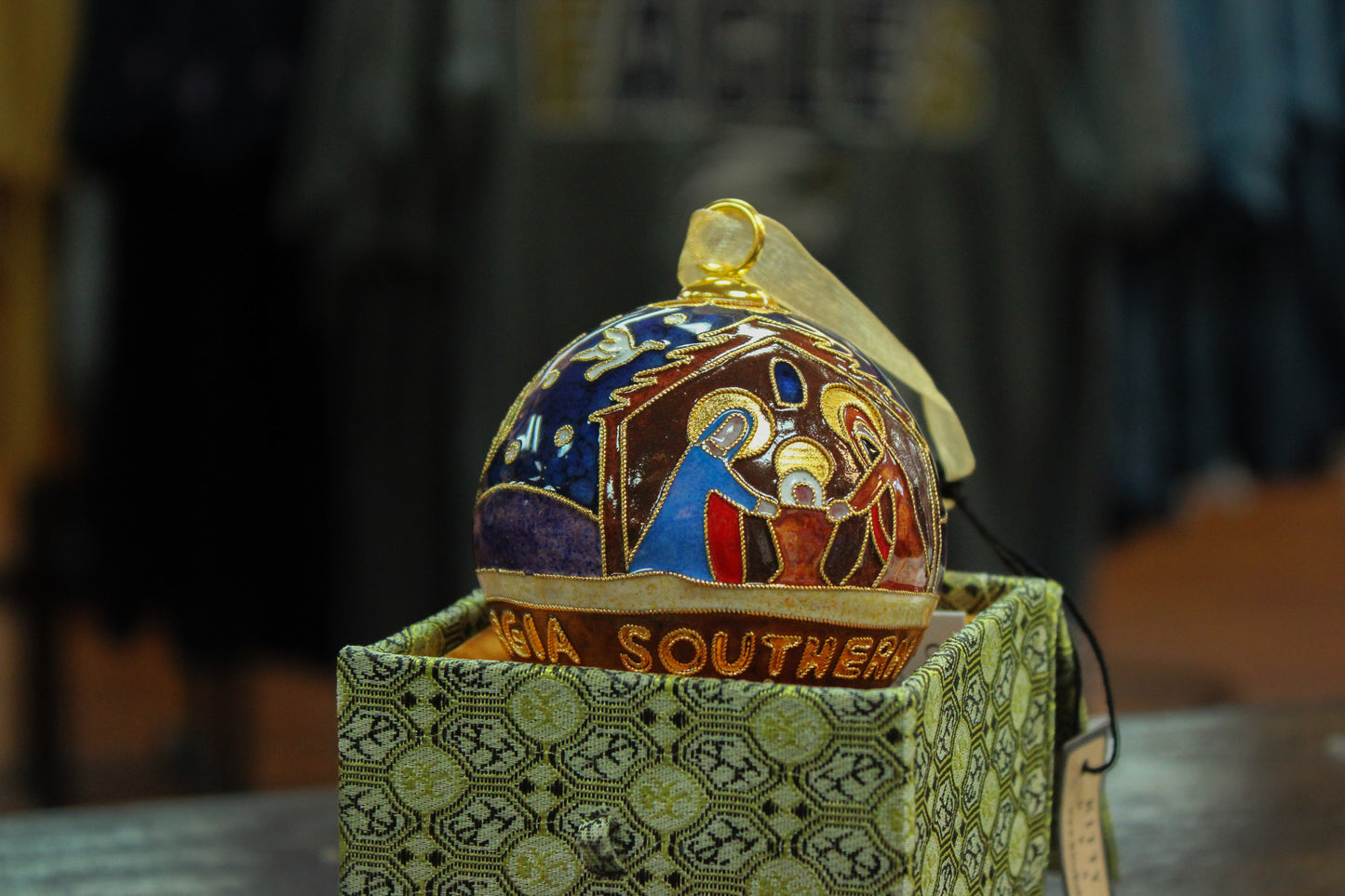 Kitty Keller Cloisonne Nativity Ornament (2023 Edition)