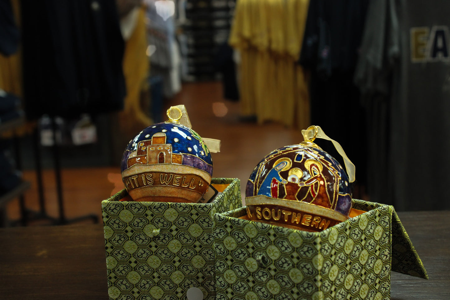 Kitty Keller Cloisonne Nativity Ornament (2023 Edition)