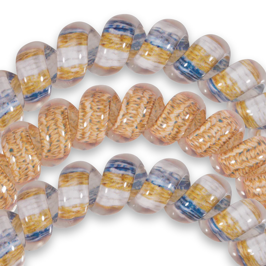 TELETIES - Large Hair Ties (3 pack) - Knotted up