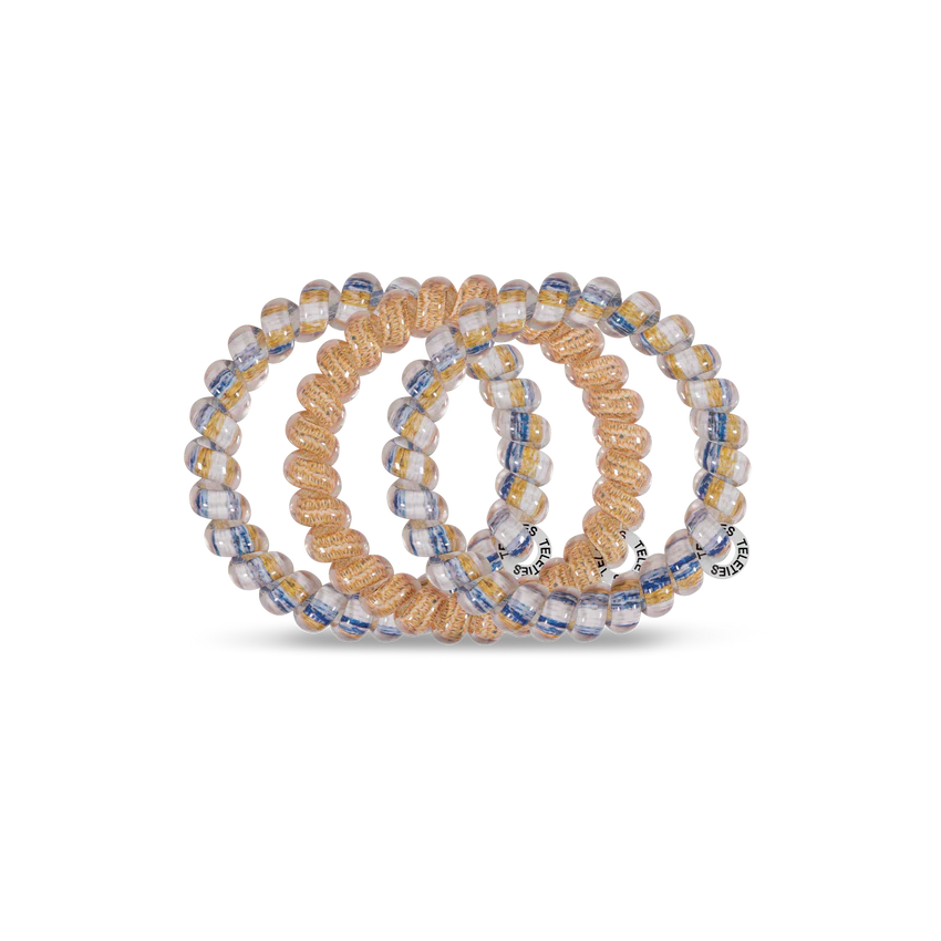 TELETIES - Large Hair Ties (3 pack) - Knotted up