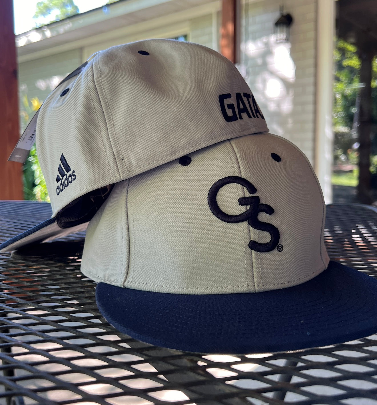 ADIDAS ON FIELD BASEBALL CAP - LIGHT GREY Flex-Fit
