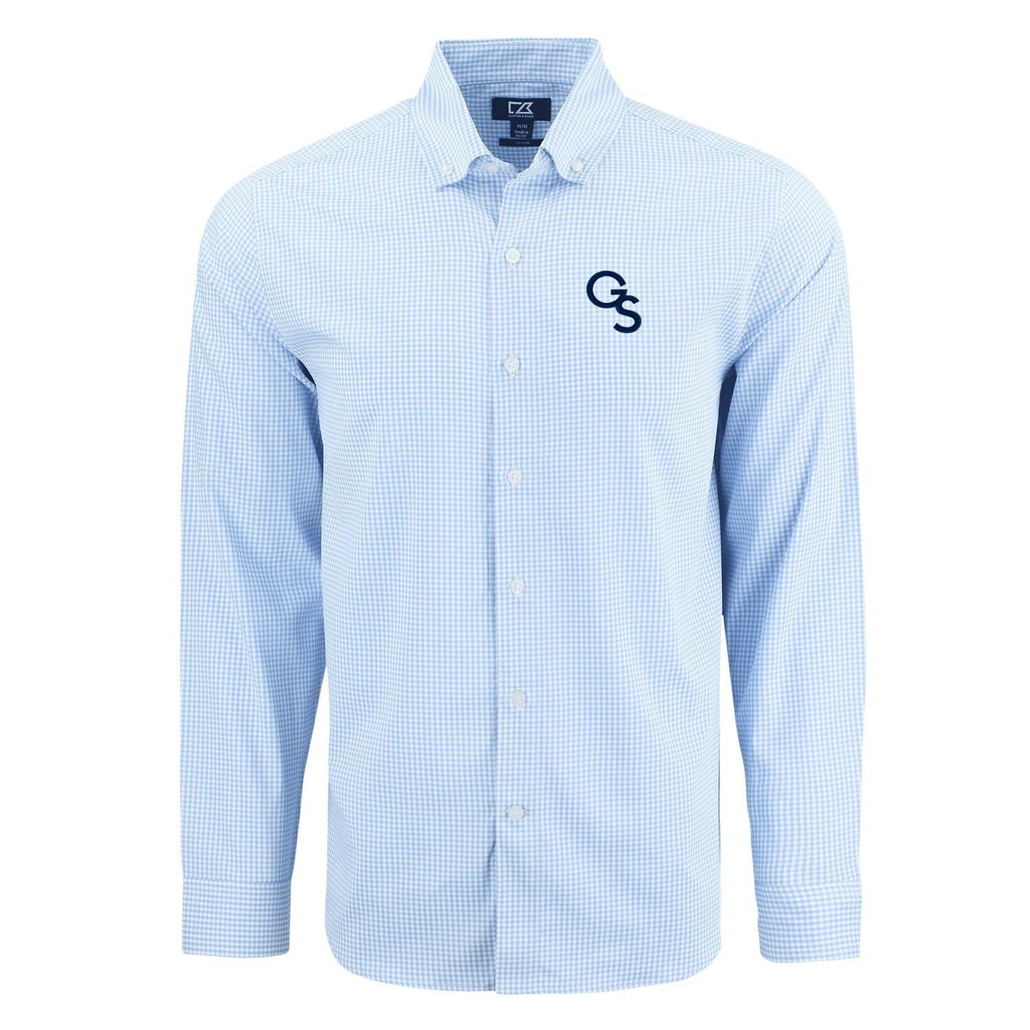 CUTTER & BUCK - Skyline Gingham Long Sleeve Button Down