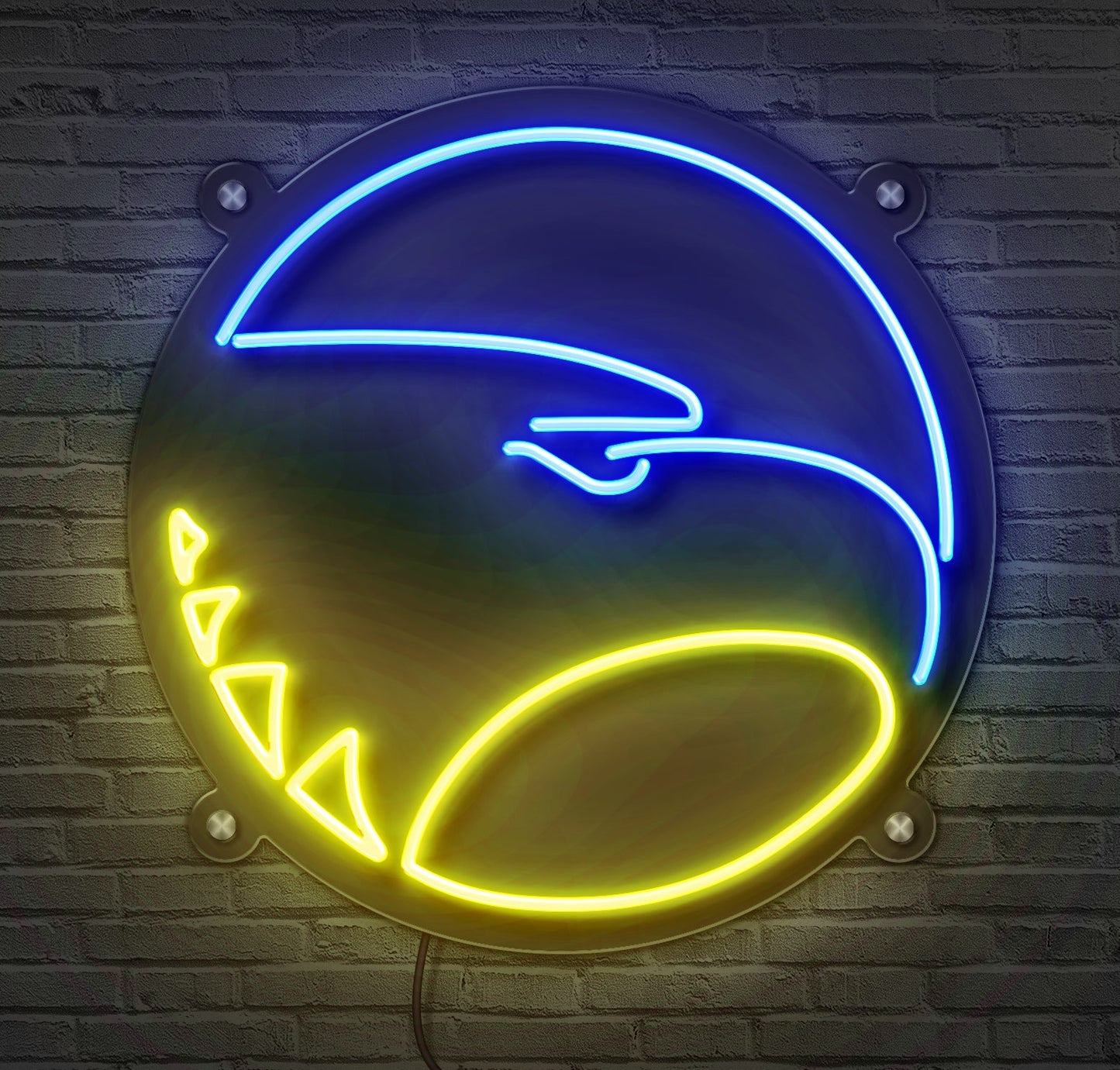 LED Neon Wall Hanging - ACADEMIC EAGLE HEAD