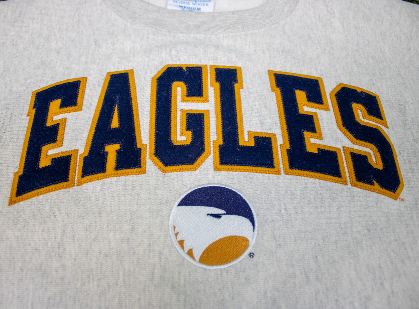 Champion® Heavyweight Reverse Weave Sweatshirt - FELT APPLIQUE EAGLES