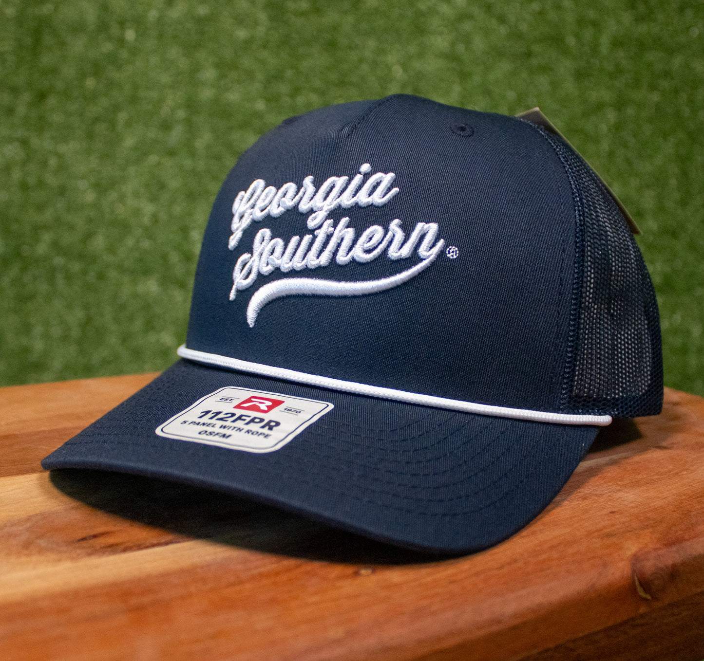 Richardson 112 - Rope Trucker Georgia Southern Script - Navy