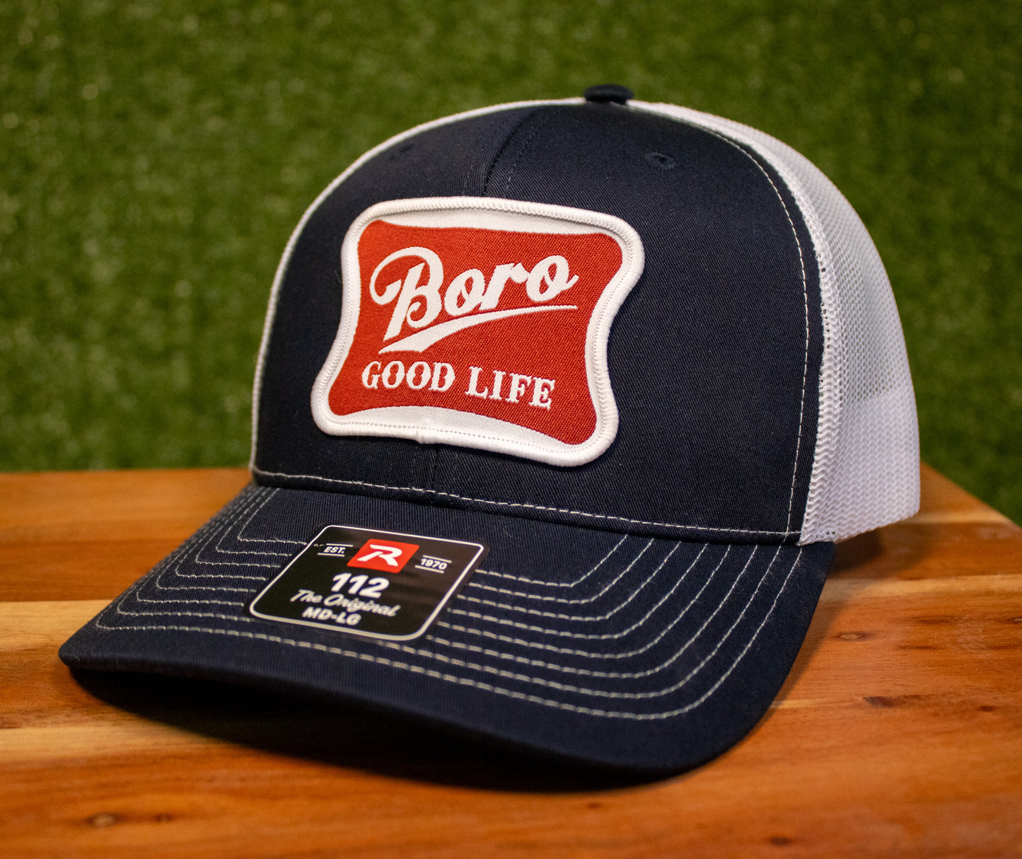 Richardson 112 - Boro Good Life Patch White/Navy