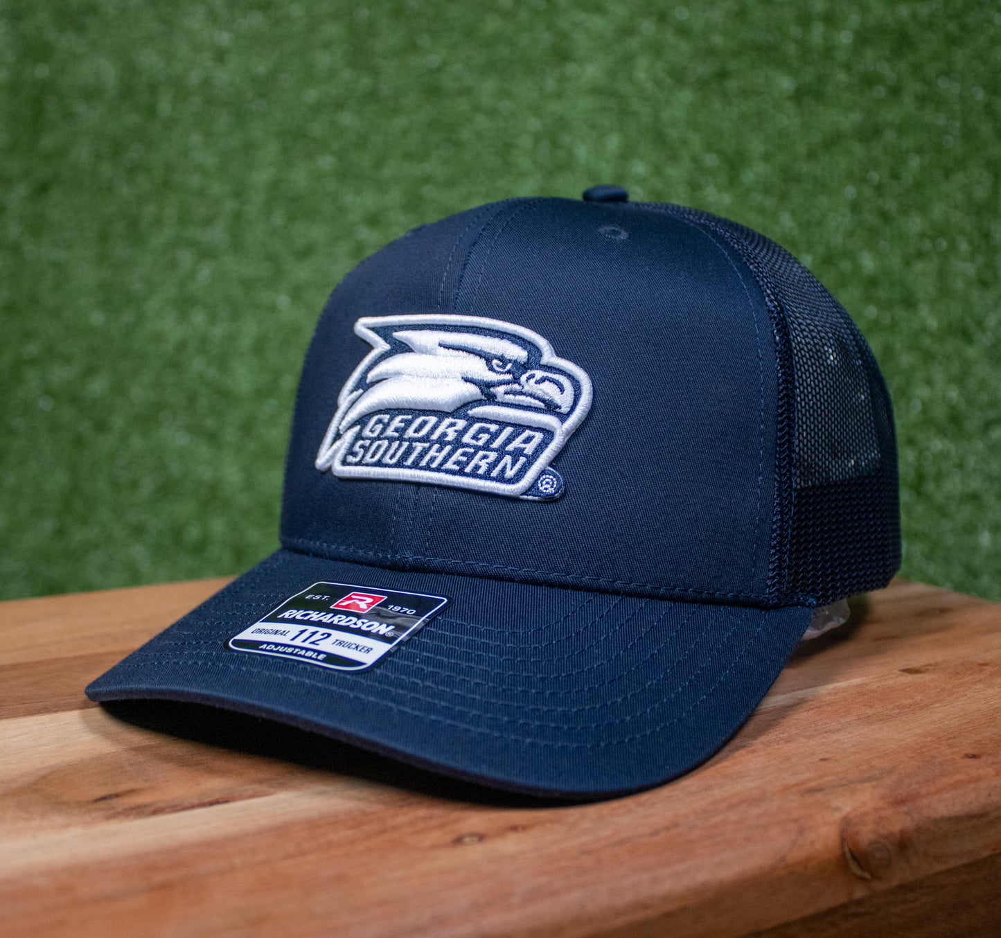 Richardson 112 - WHITE PATCH Solid Navy