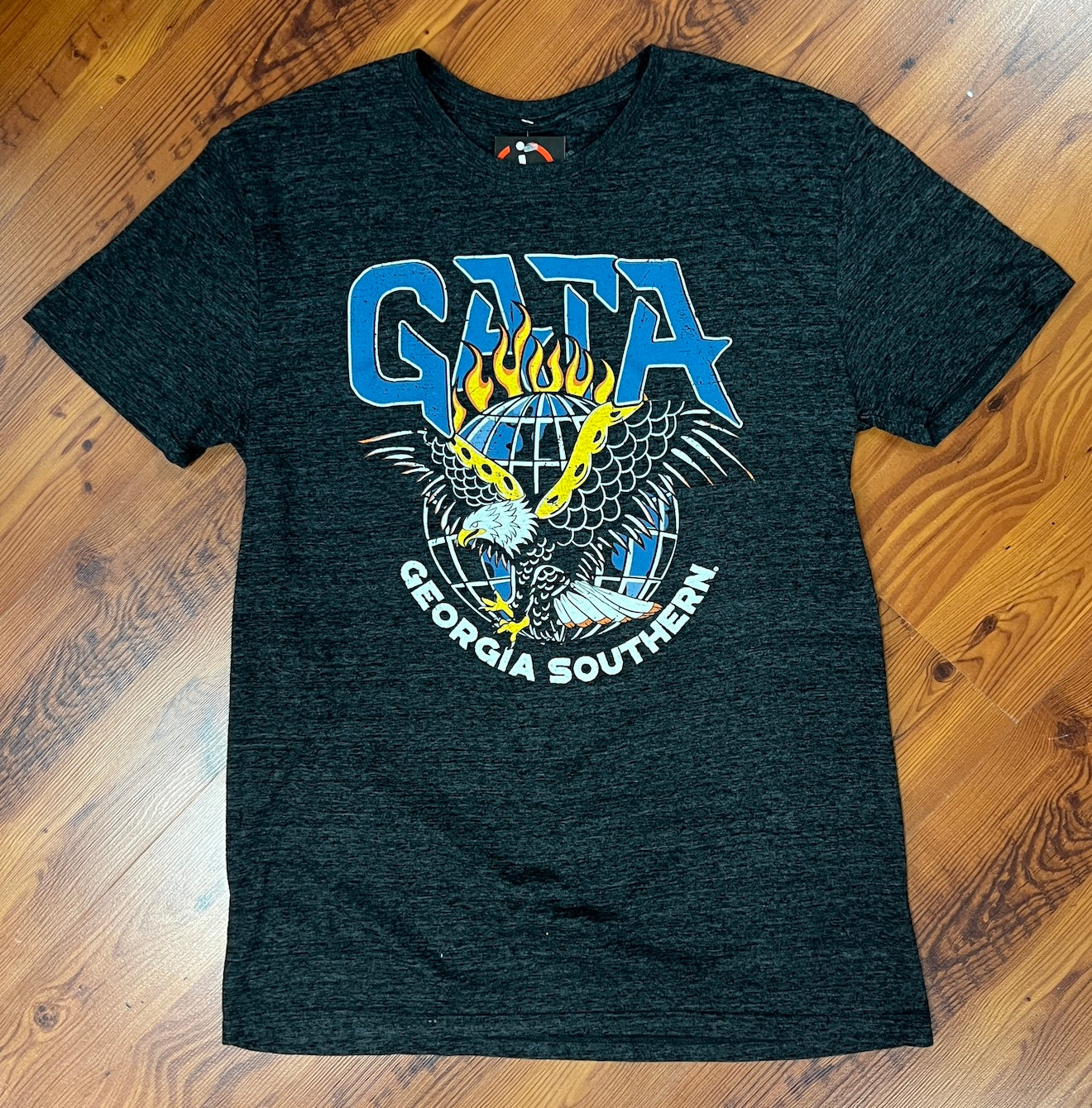 *SALE* Rock N Roll GATA Eagle World Tour - Black Triblend Tee