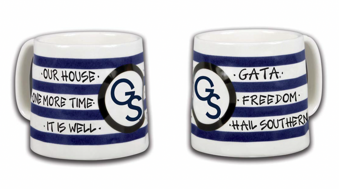 18oz Coffee Mug - Magnolia Lane STRIPE MUG
