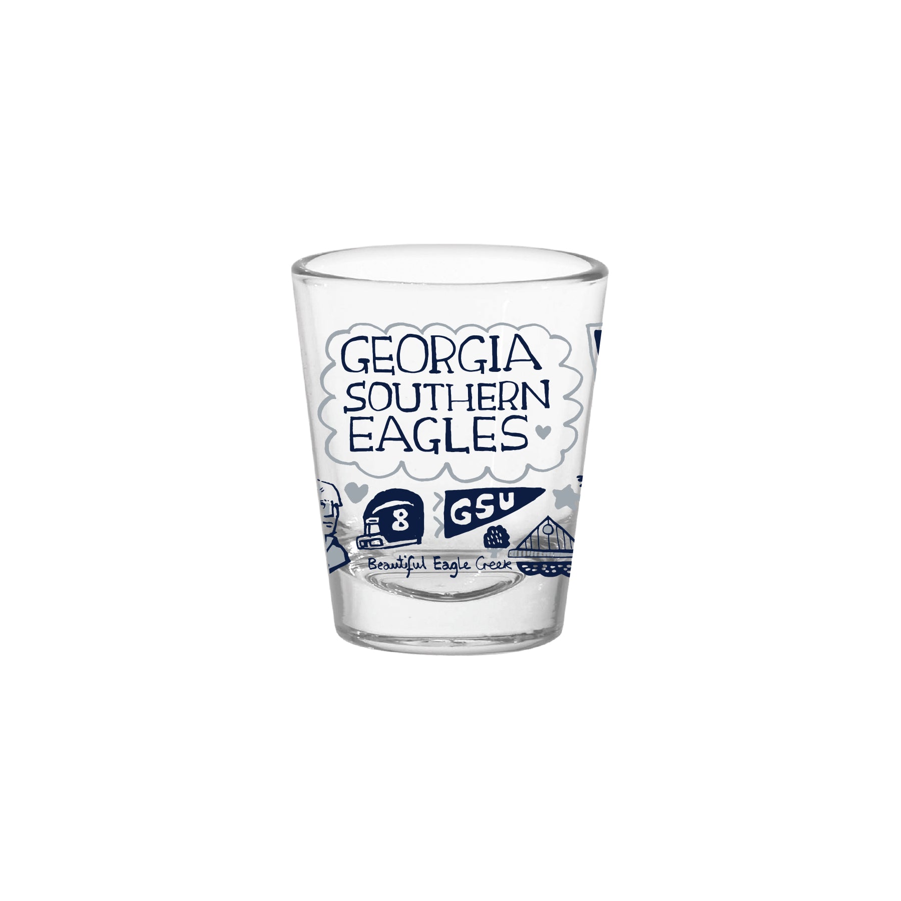 JULIA GASH© Shot Glass – Southern Exchange Company