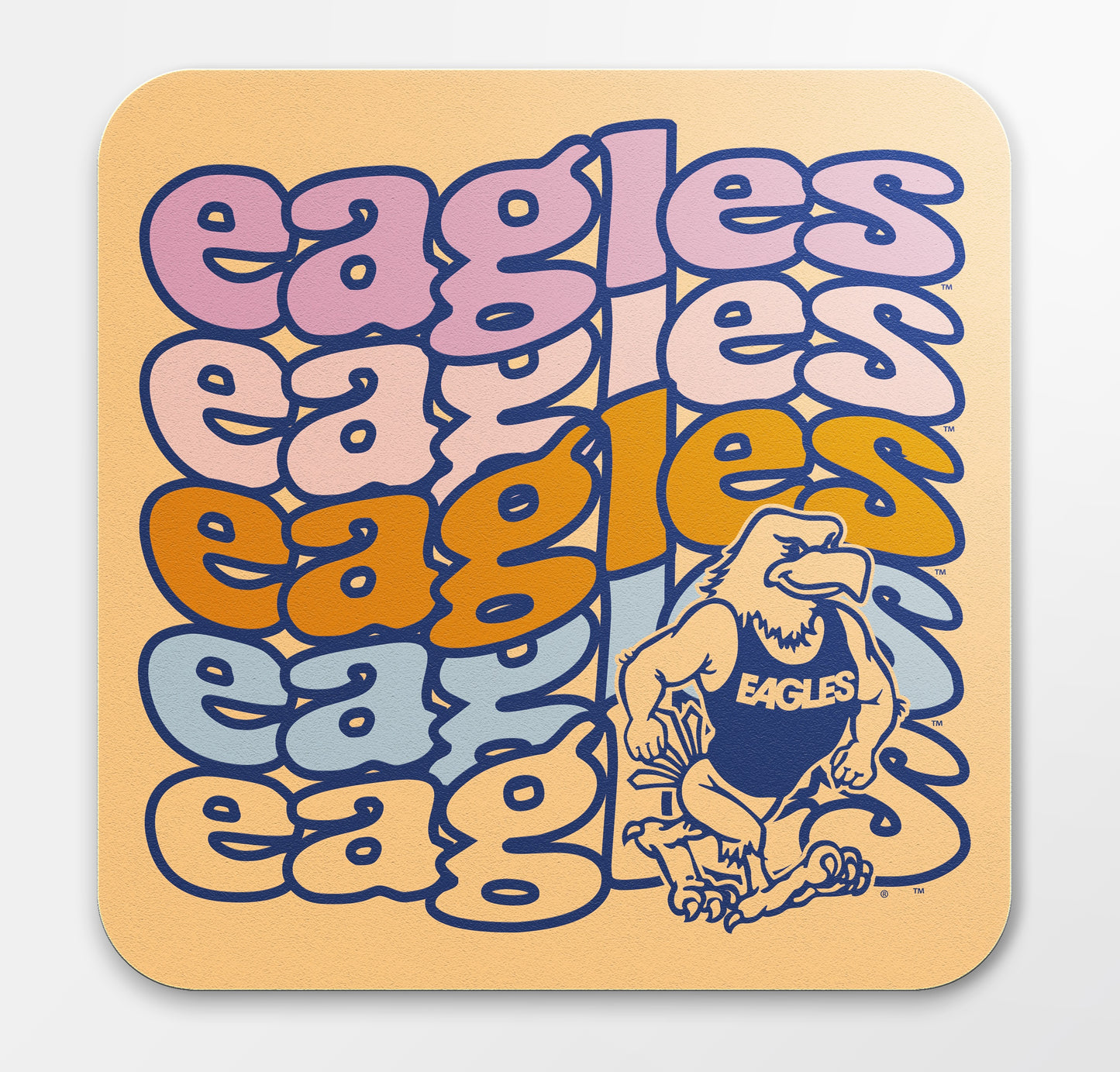 Stack Wave Matte-Coated Decal Sticker