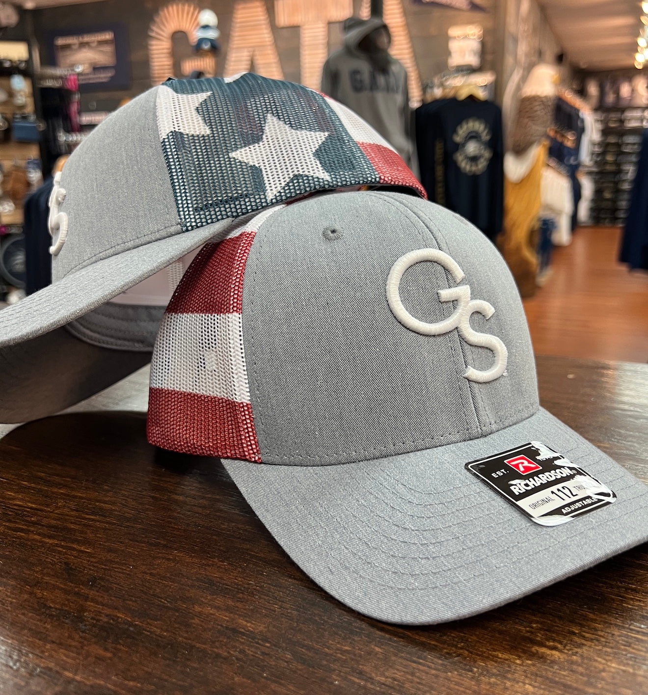 Richardson 112 GS Stars And Stripes Trucker – Southern Exchange