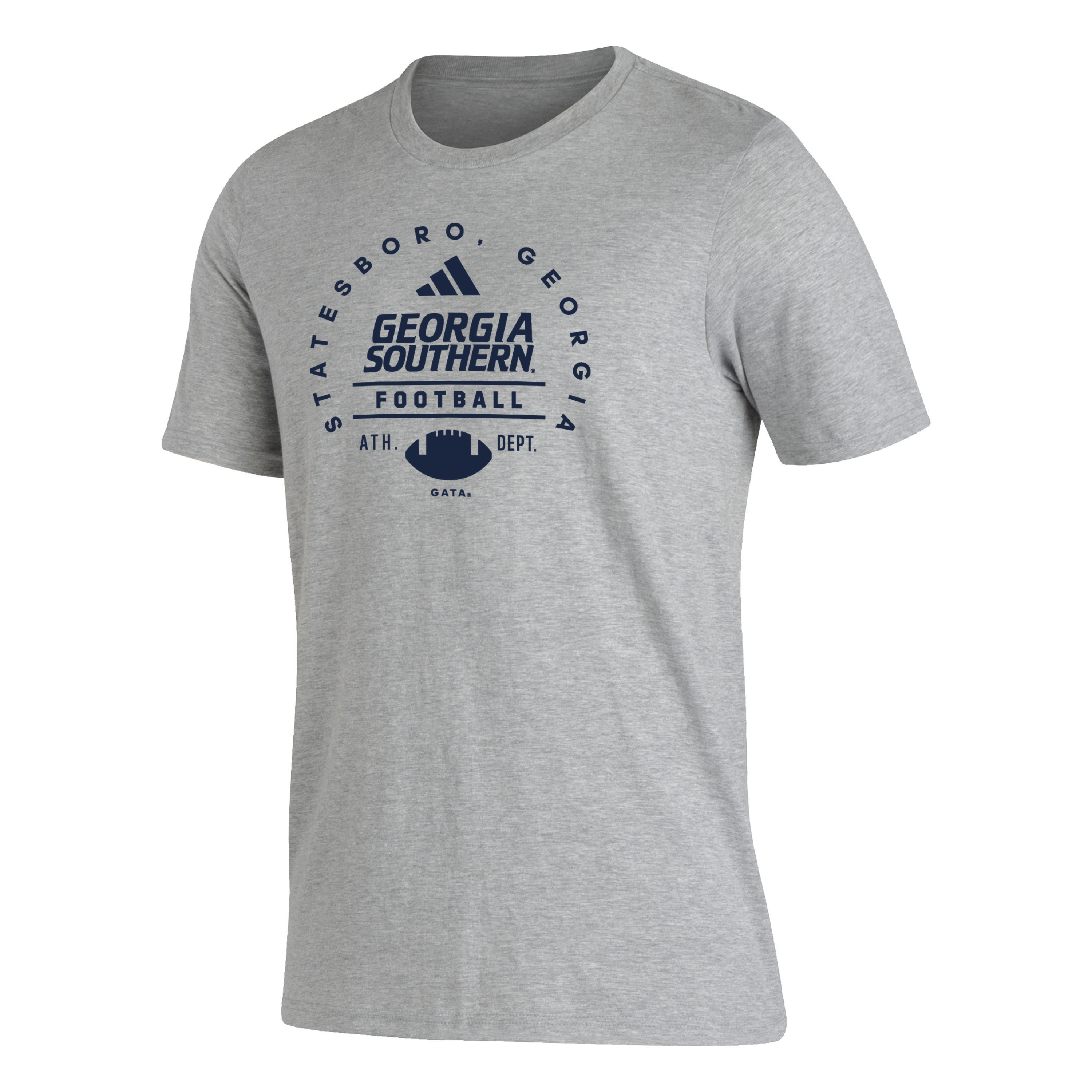 ADIDAS - FRESH Short Sleeve Tee - Statesboro Football - Grey
