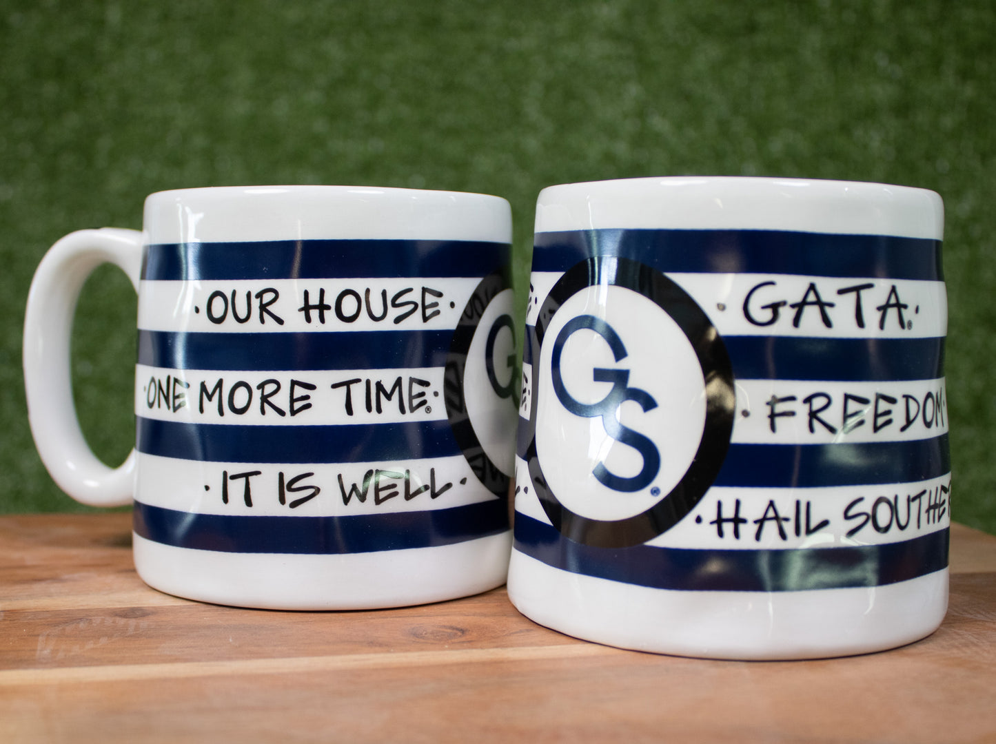 18oz Coffee Mug - Magnolia Lane STRIPE MUG