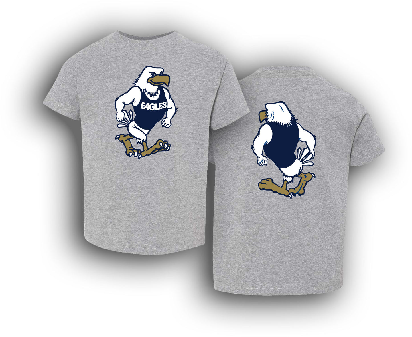 Kids Coming And Going Strutter Tee - Sports Grey