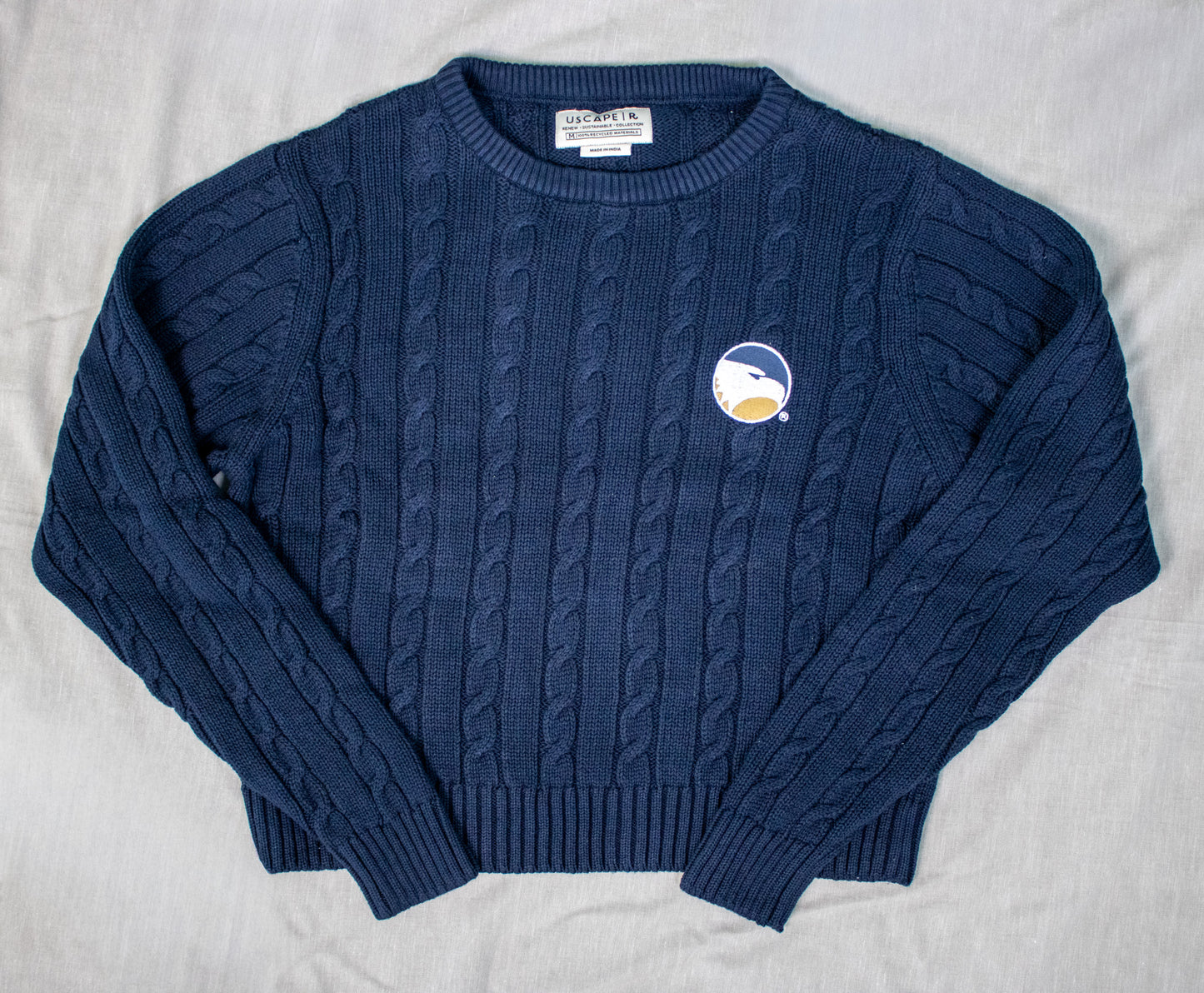 Ladies Cableknit Sweater by USCAPE