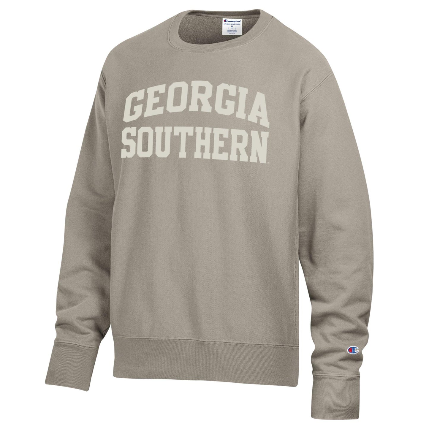 Champion® Heavyweight Reverse Weave Sweatshirt - Garment Dye Arctic Beige