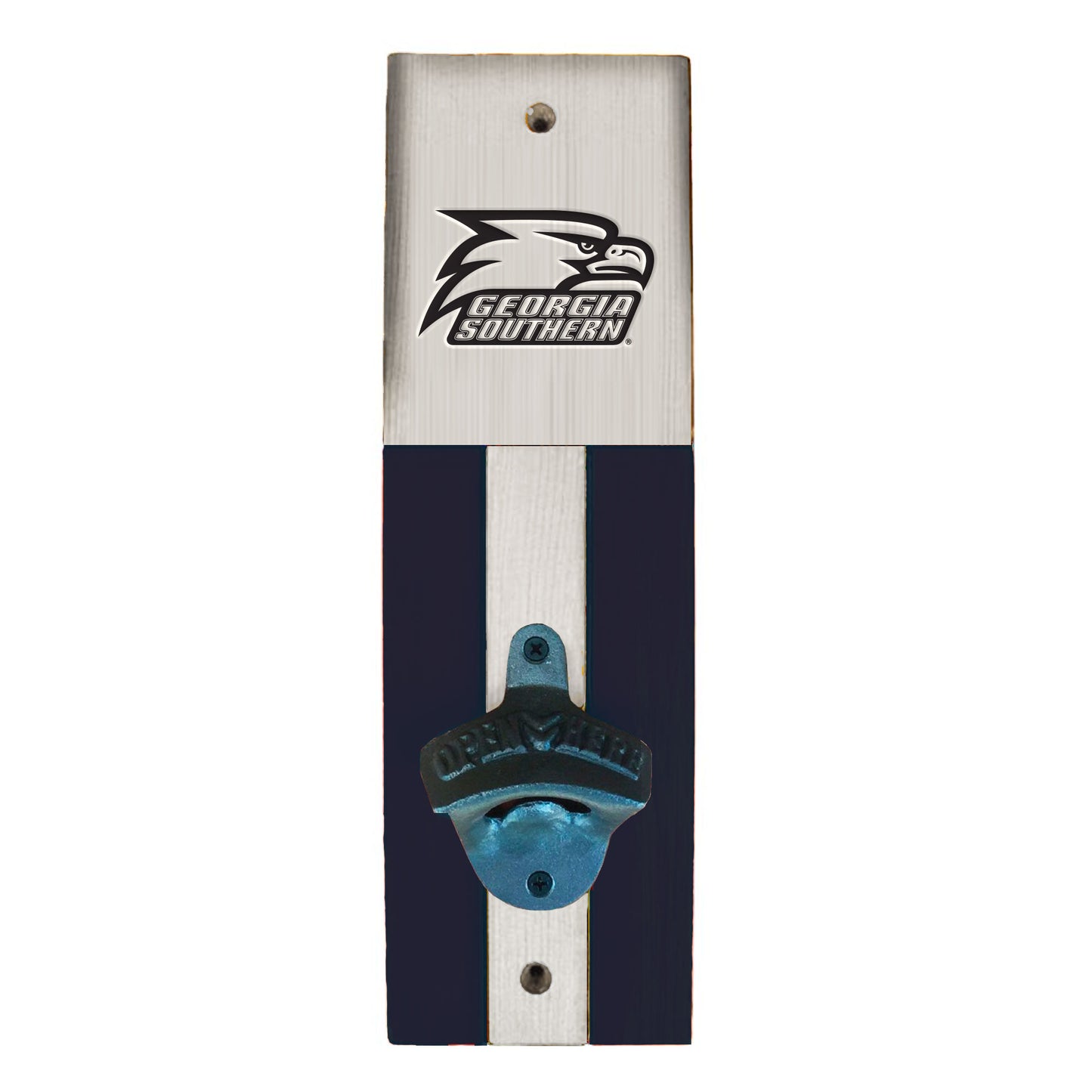 Wall Mount Bottle Opener - Charred Stain