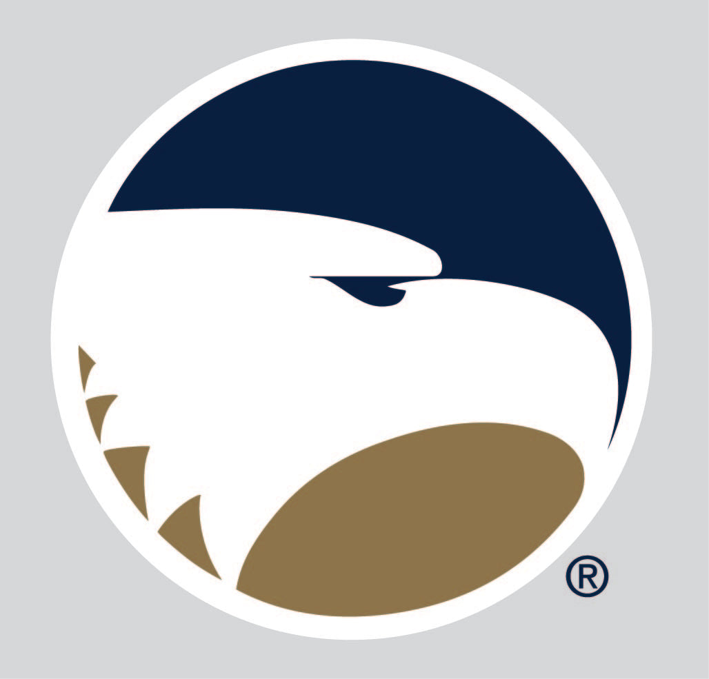 Academic Eagle Head - 4" REFLECTIVE Decal Sticker
