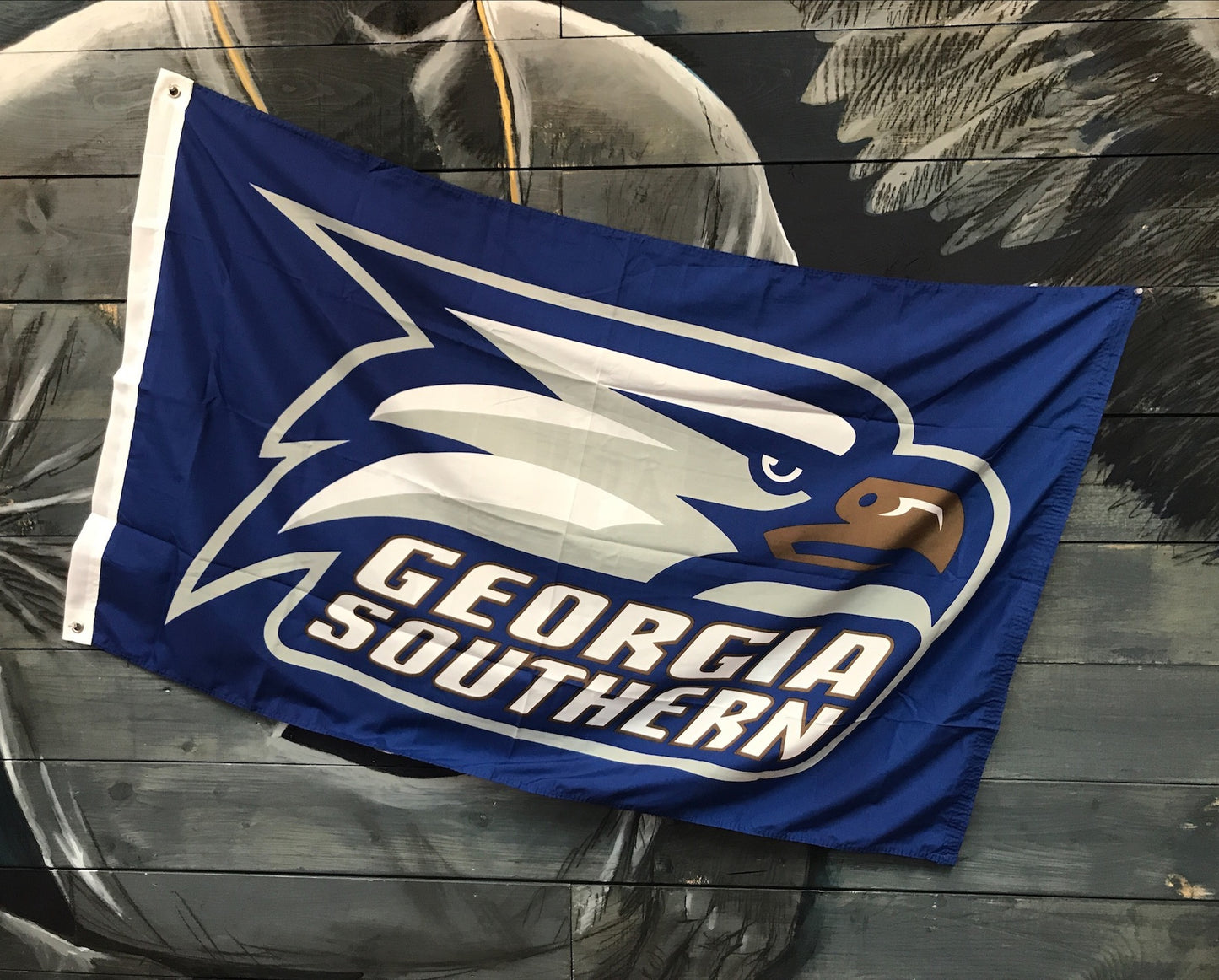 3'x5' Athletic Eagle Flag - Navy
