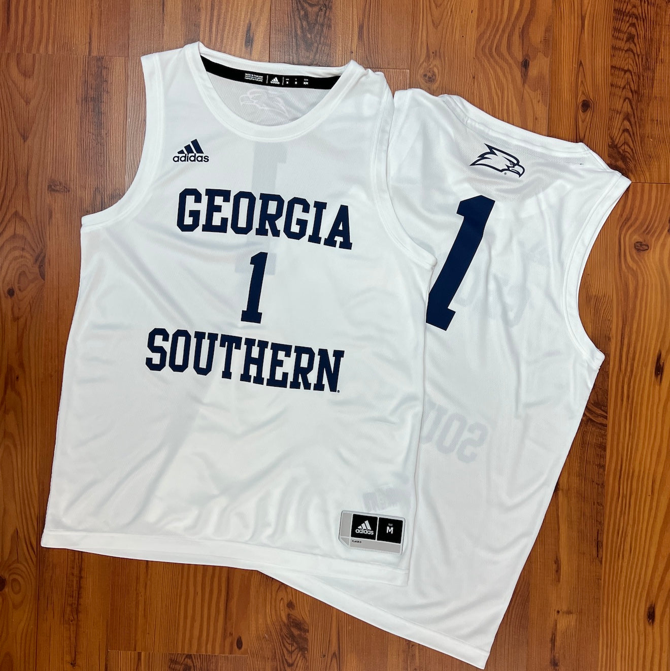 ADIDAS - WHITE Replica Basketball Jersey - #1 – Southern Exchange Company