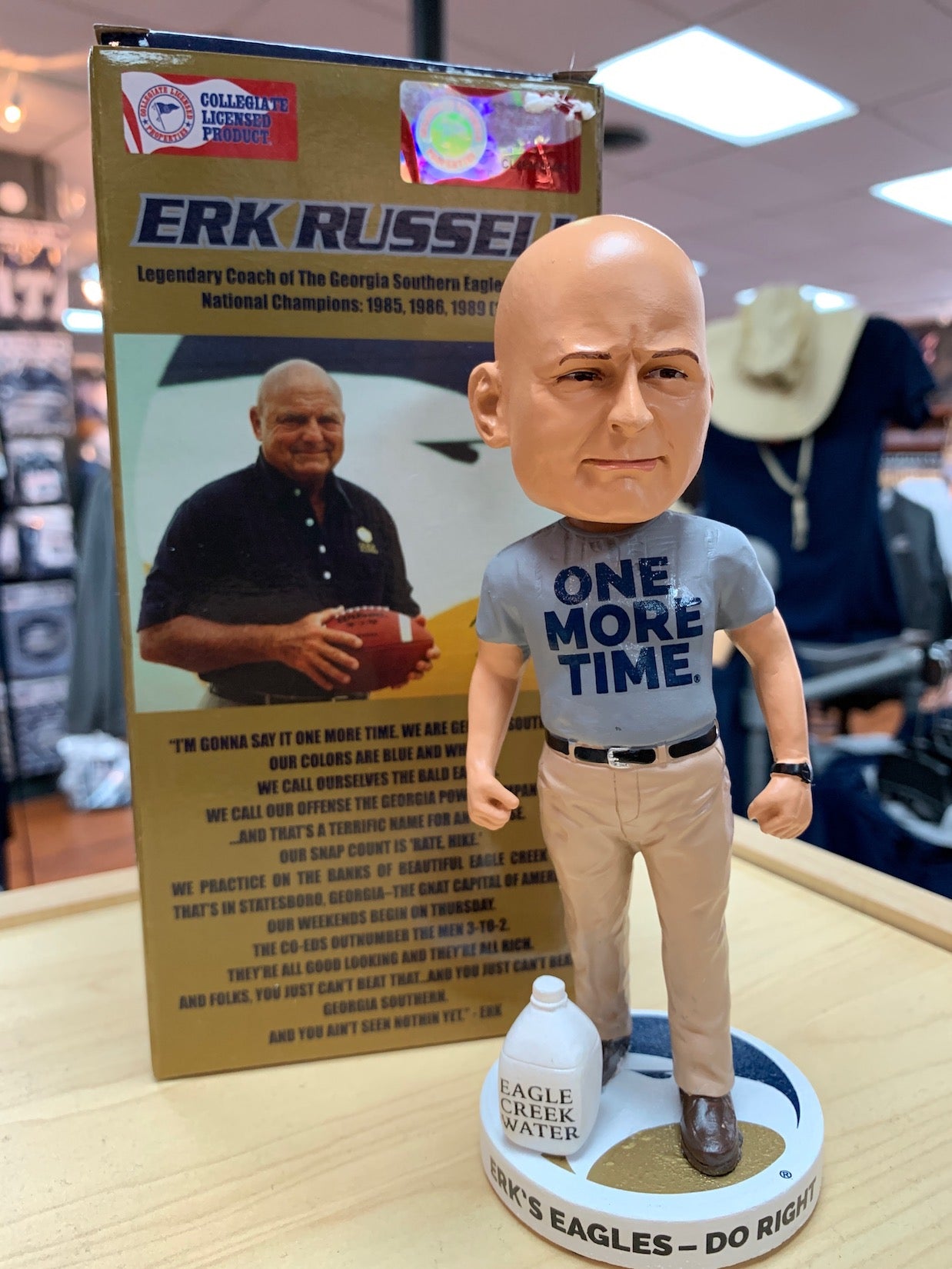 Erk Russell Bobblehead Southern Exchange Company