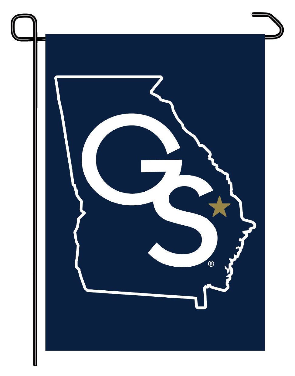 Garden Flag - INTERLOCKING GS STATE
