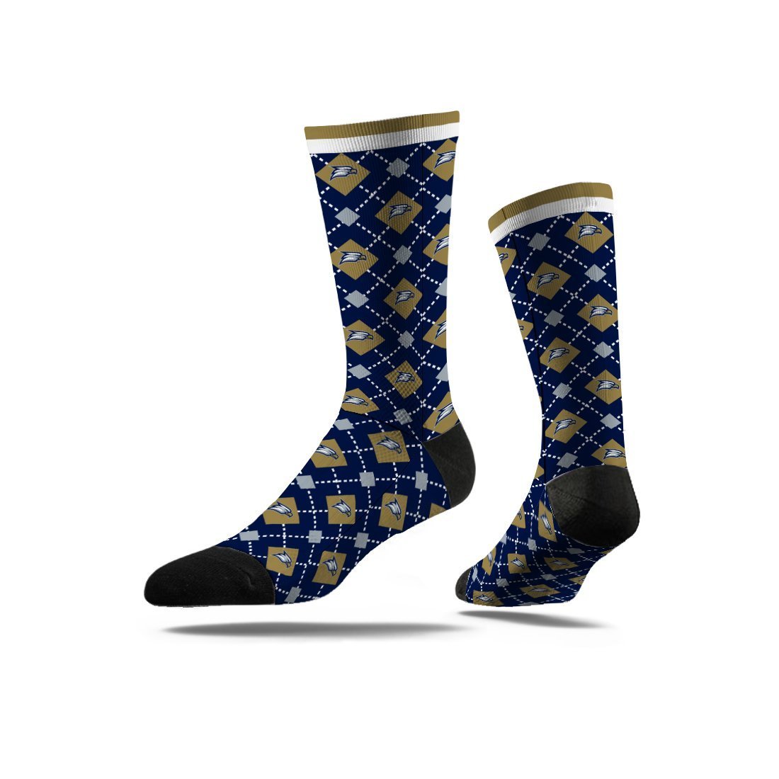 Strideline Dress Sock - Argyle Pattern