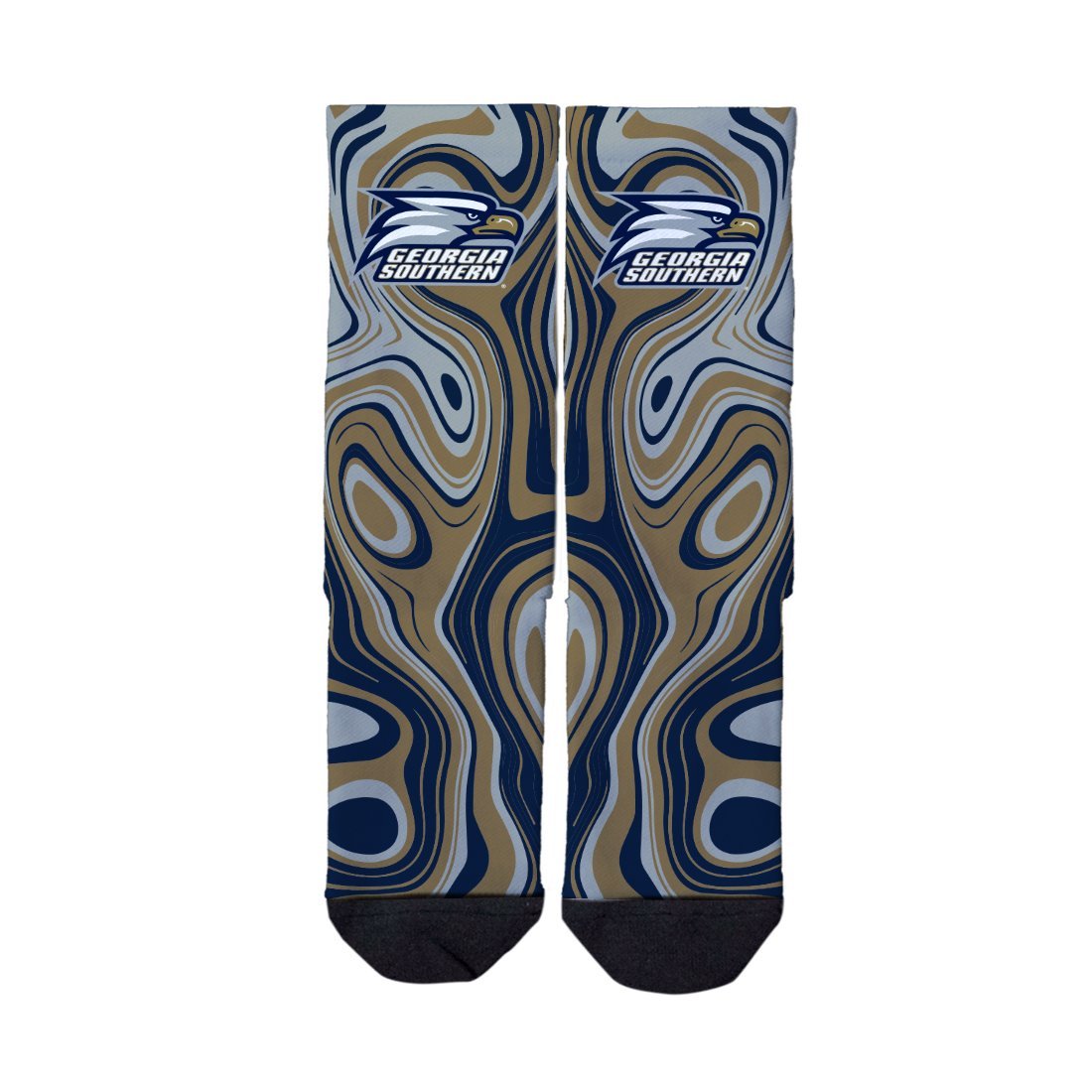 Strideline Dress Sock - Oil Slick Pattern