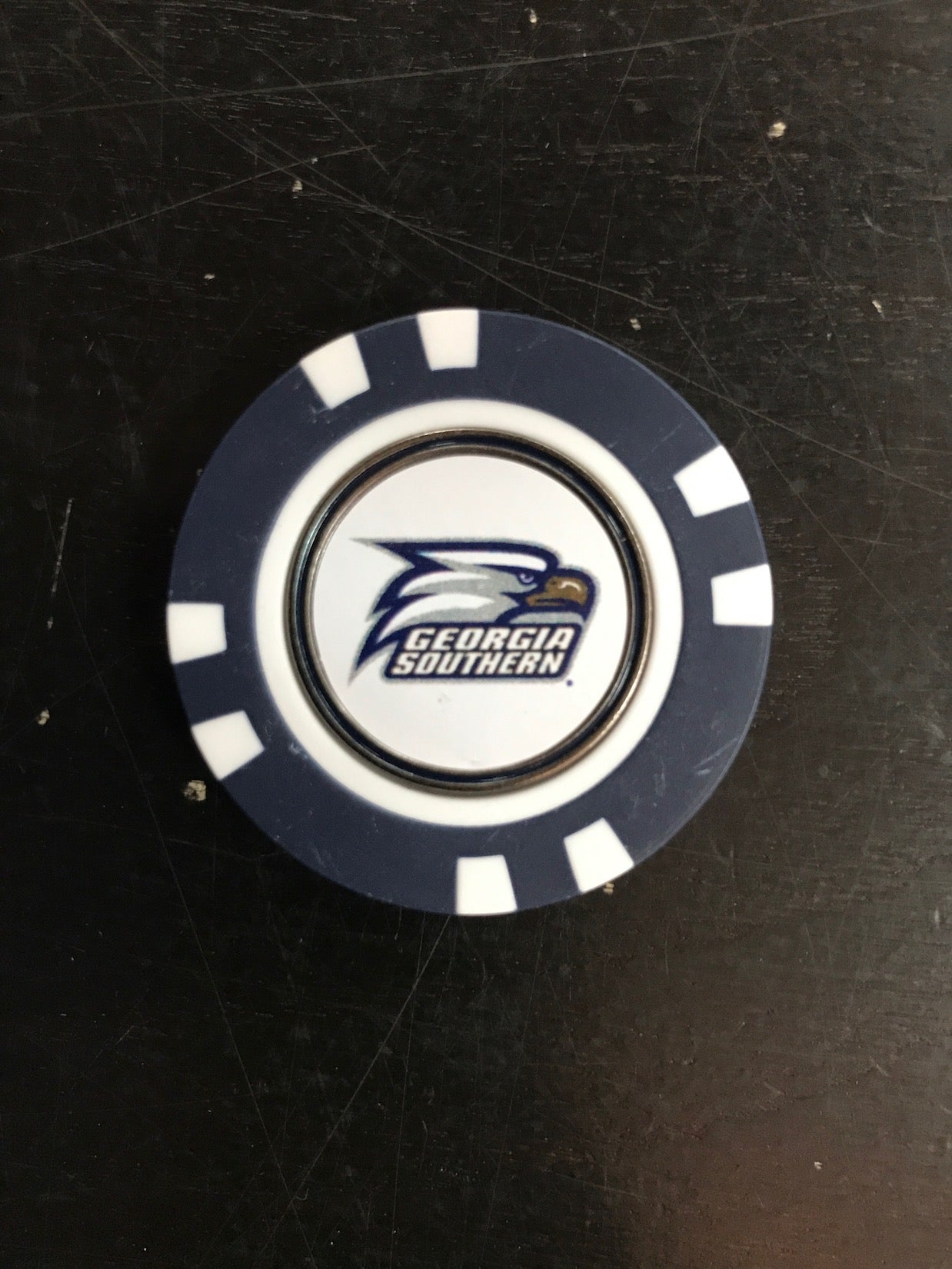 Poker Golf Chip with Ball Marker