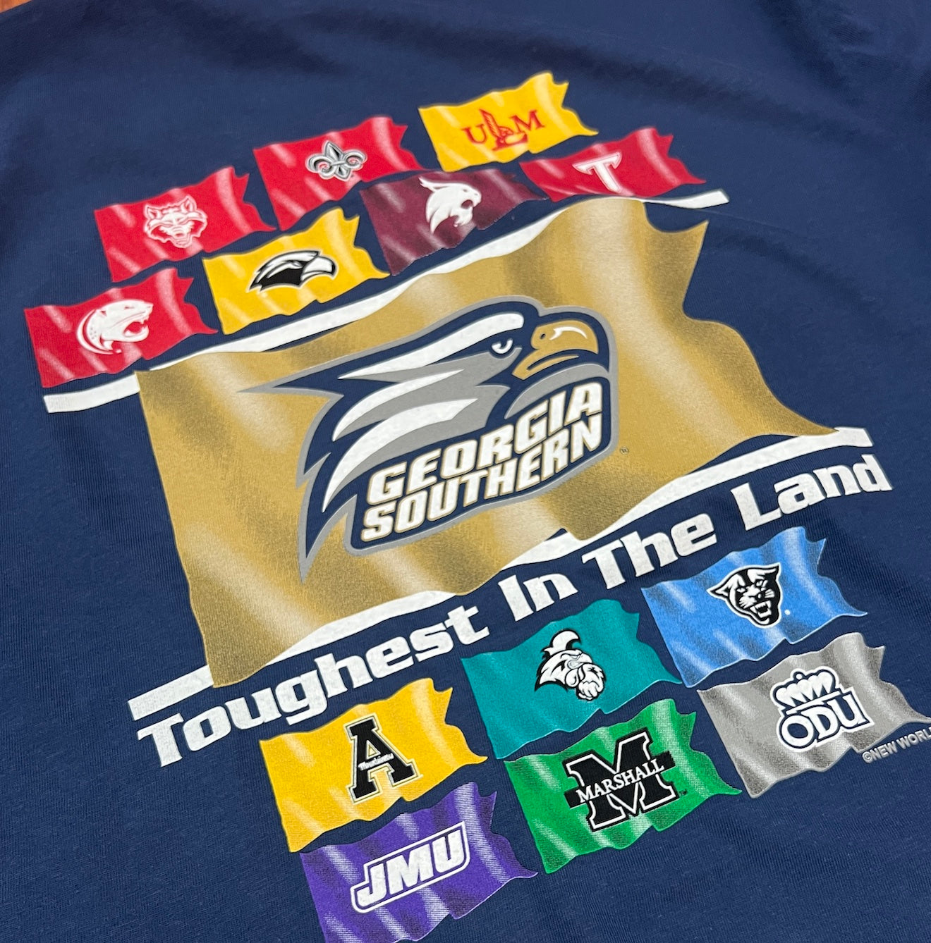 *SALE* Sun Belt Conference Flags - Navy Comfort Colors